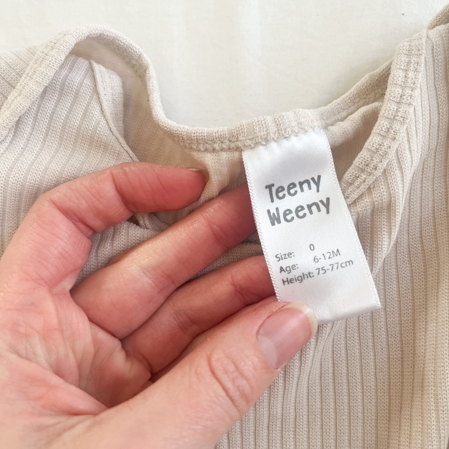 Teeny weeny bodysuit, 6-12m