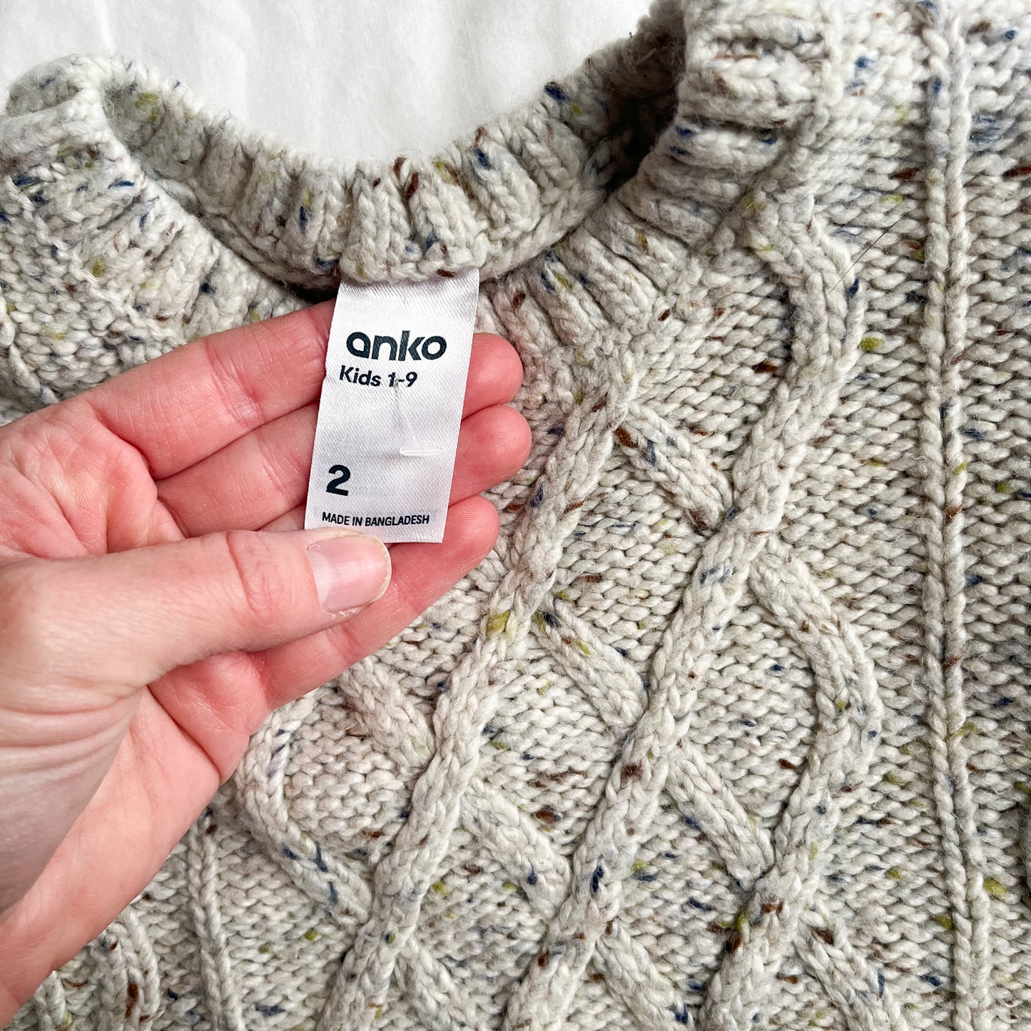 Knit jumper, size 2