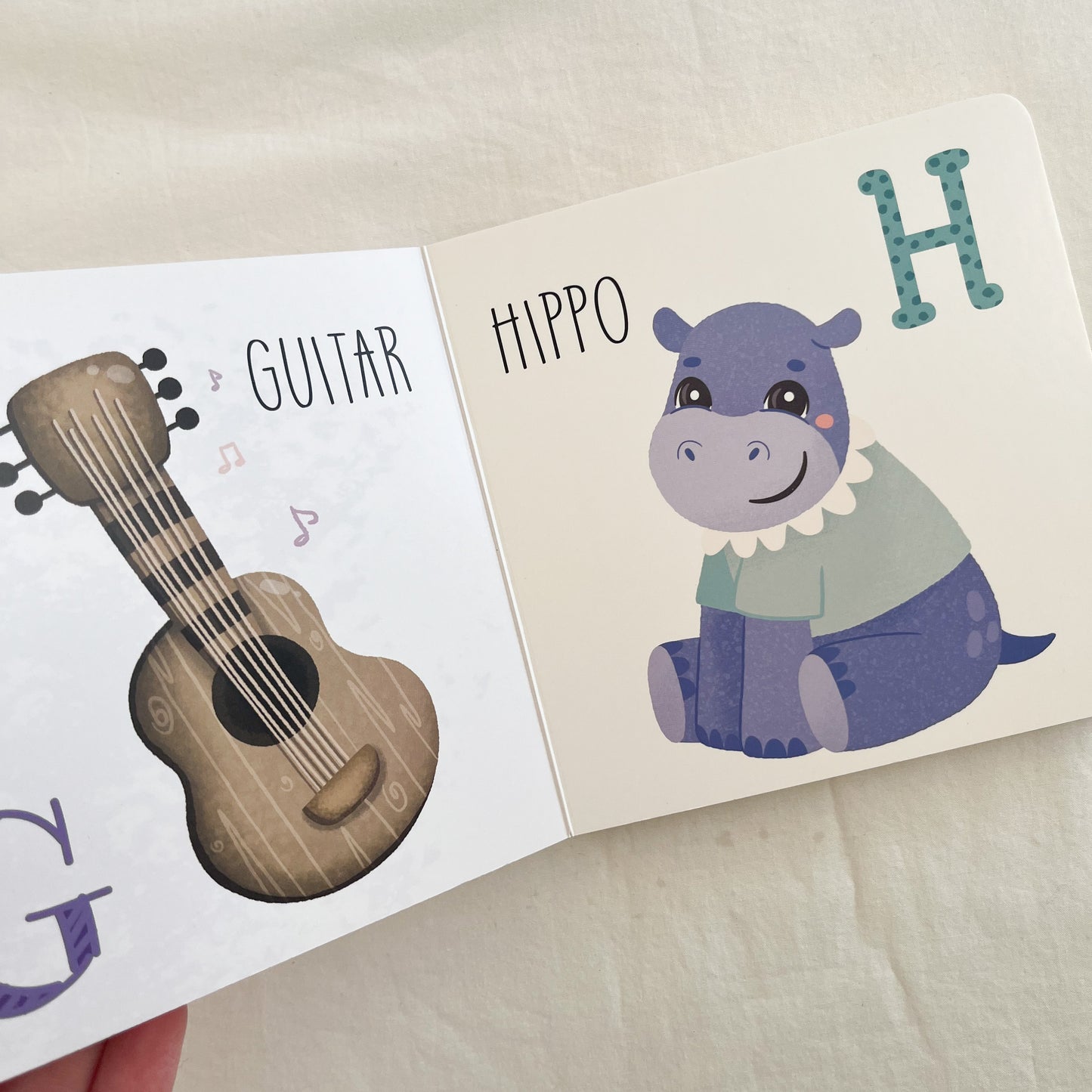 Alphabet board book, small
