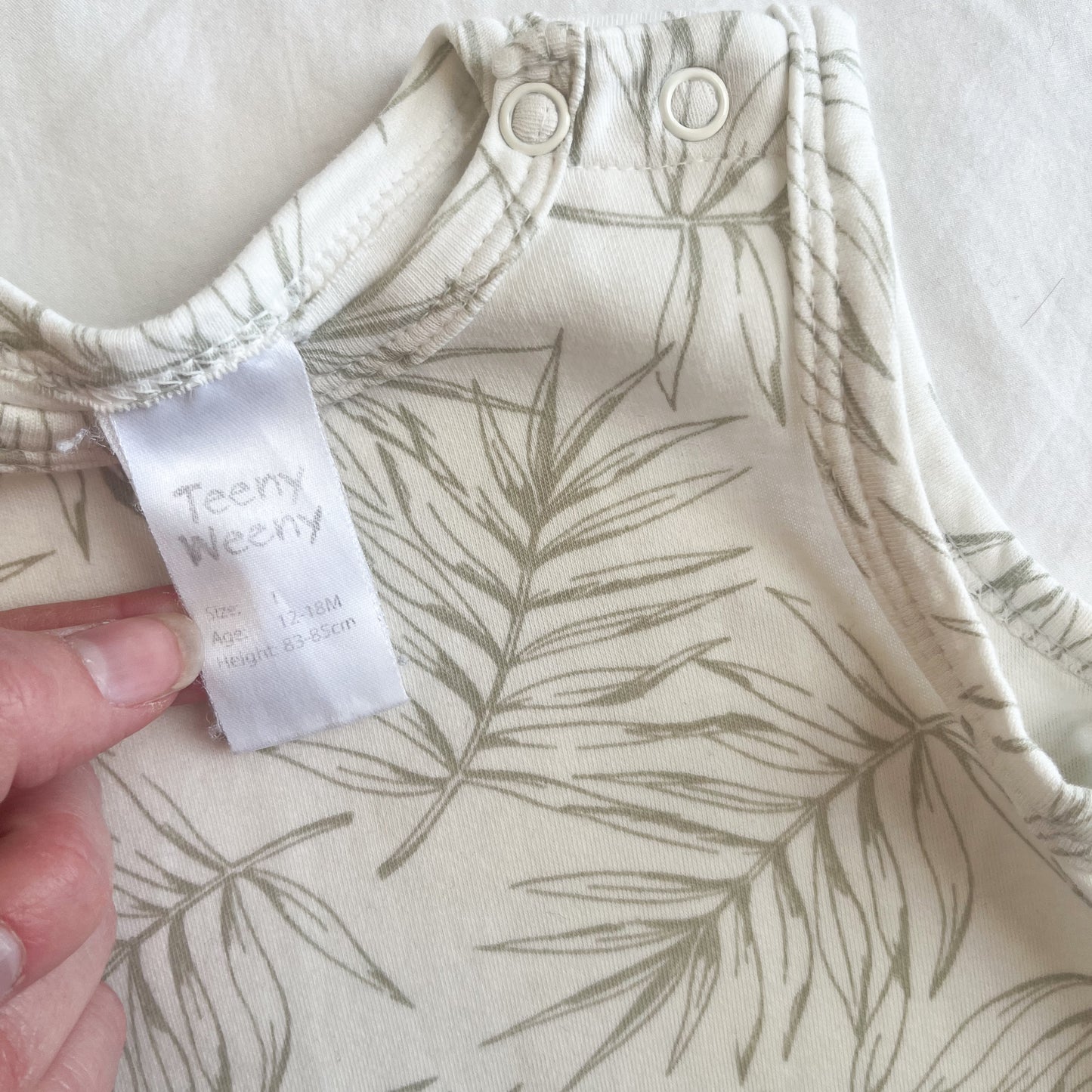 Teeny weeny romper, size 1