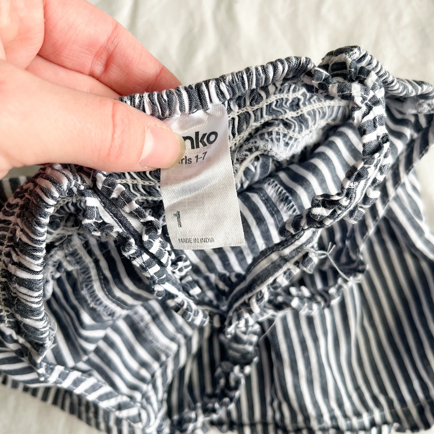 Stripe top, size 1