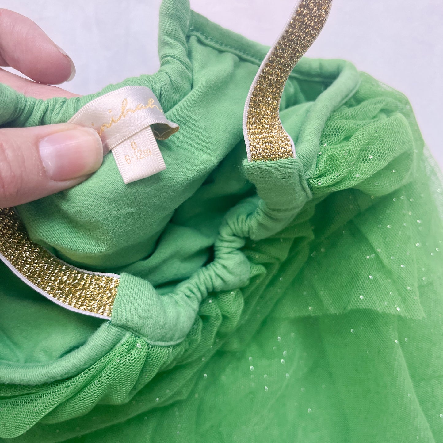 Minihaha dress, 6-12m