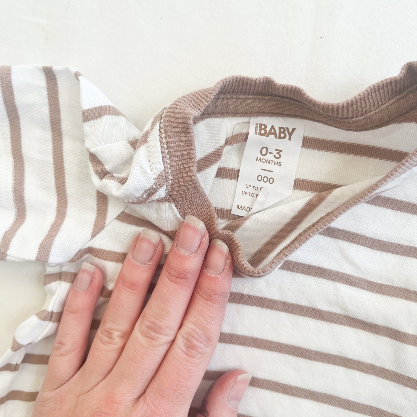 Cotton on tee, 0-3m