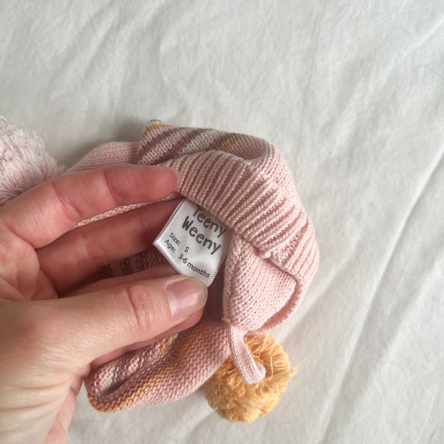 Teeny weeny beanie, 3-6m