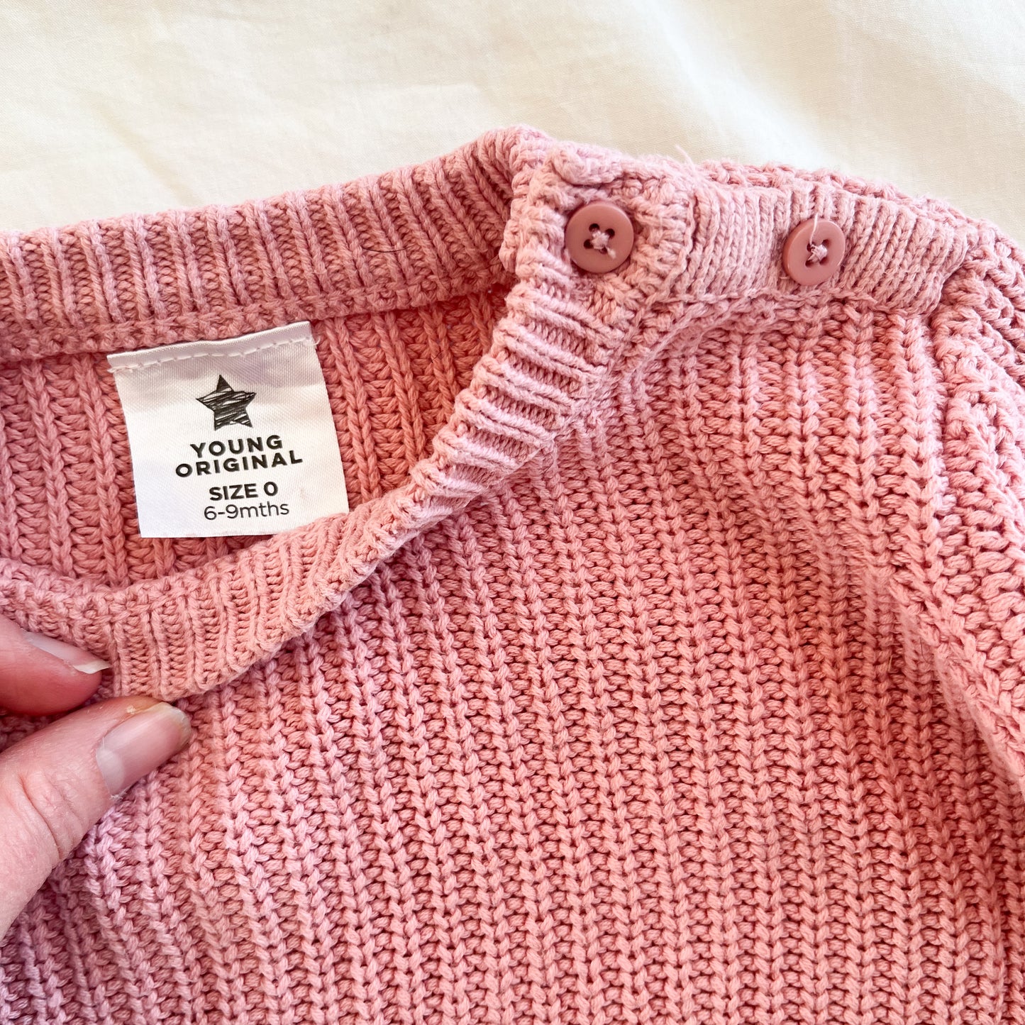 Young original jumper, 6-9m