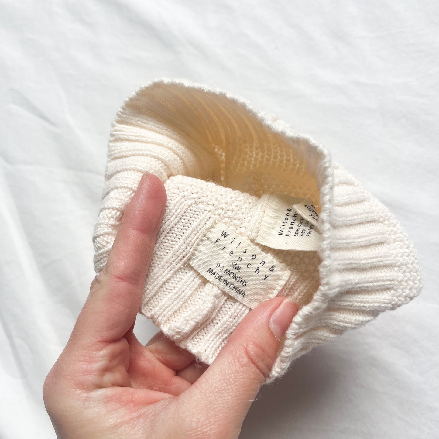 Wilson & frenchy beanie, 0-3m