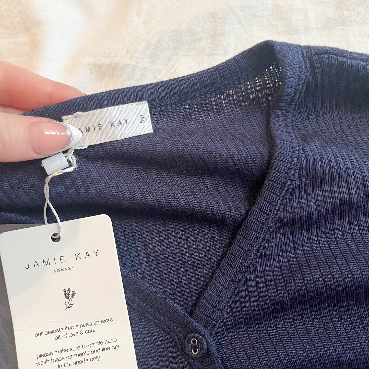Jaime Kay light cardi, size 5