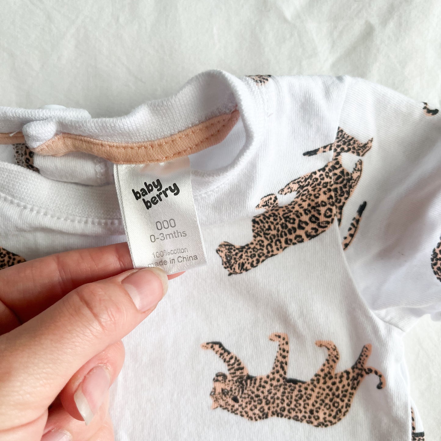 Baby berry tee, 0-3m