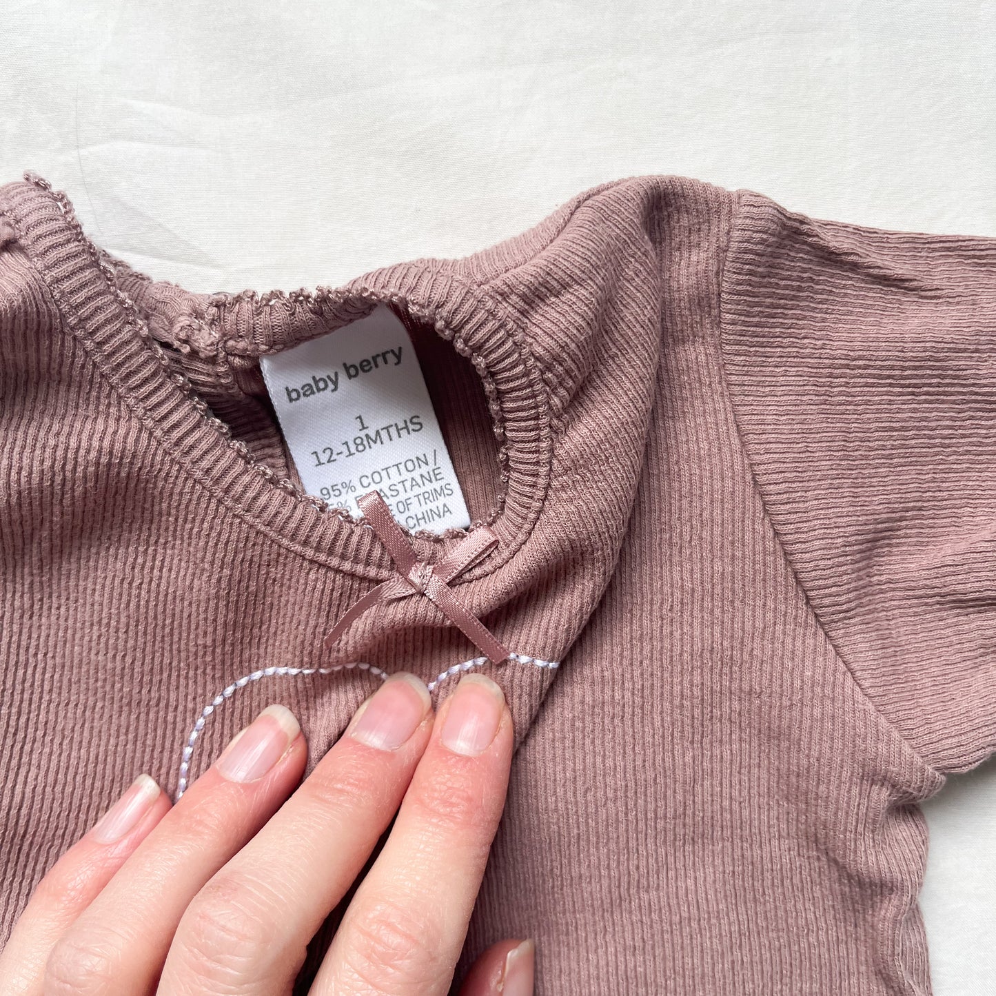 Baby berry tee, size 1
