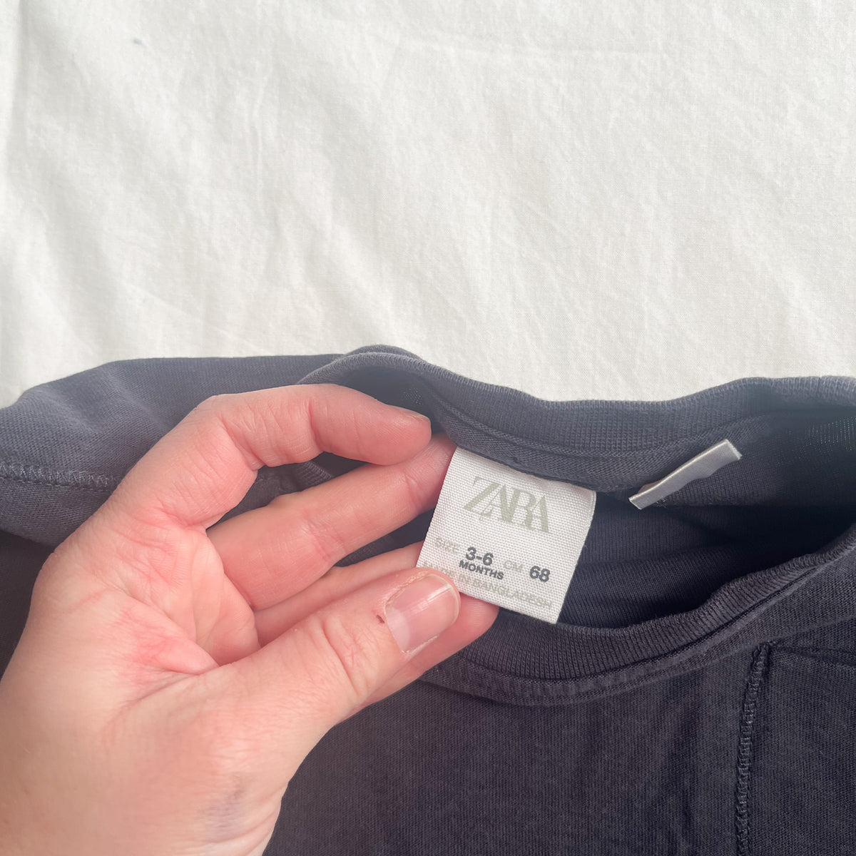 Zara top, 3-6m