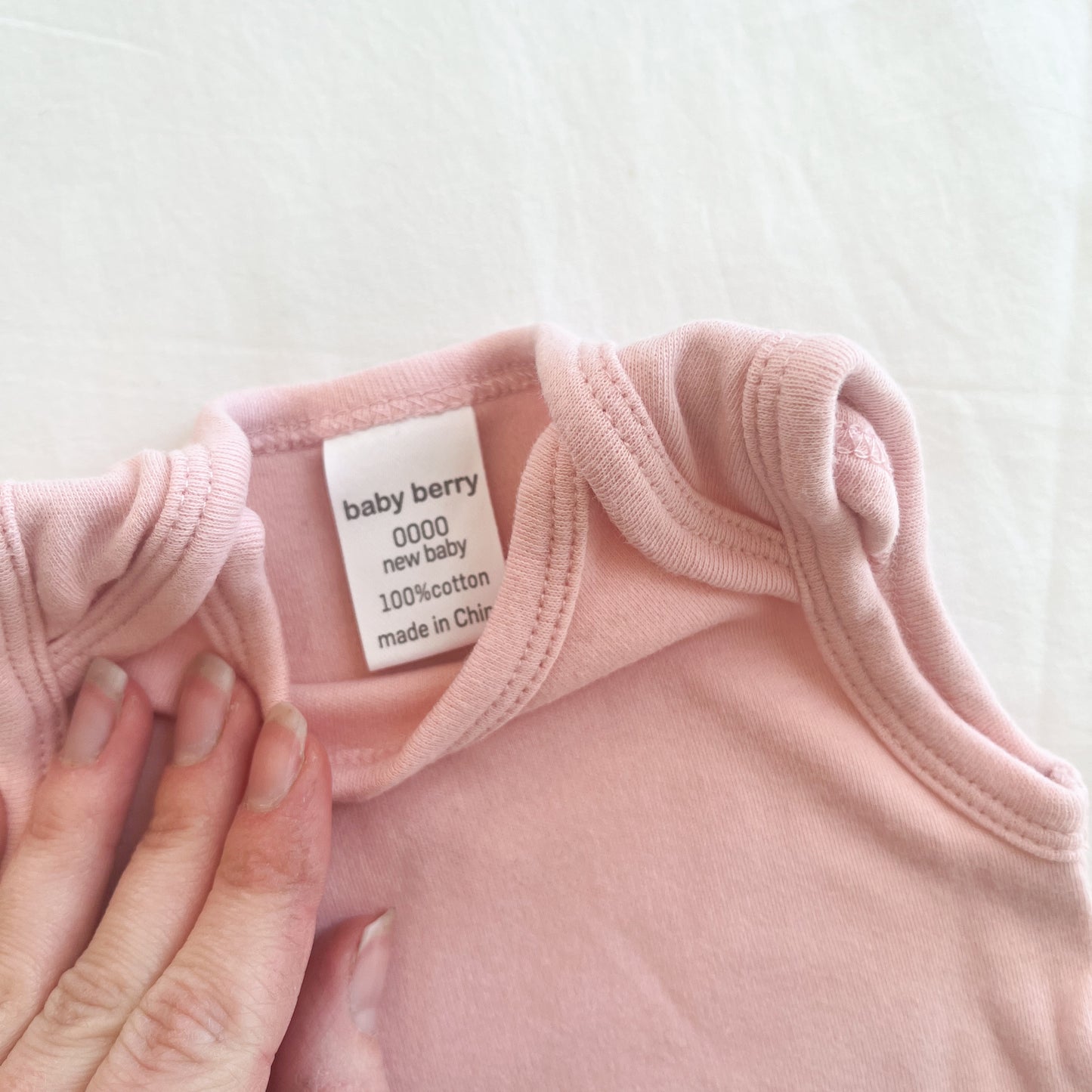 Baby berry bodysuit, NB