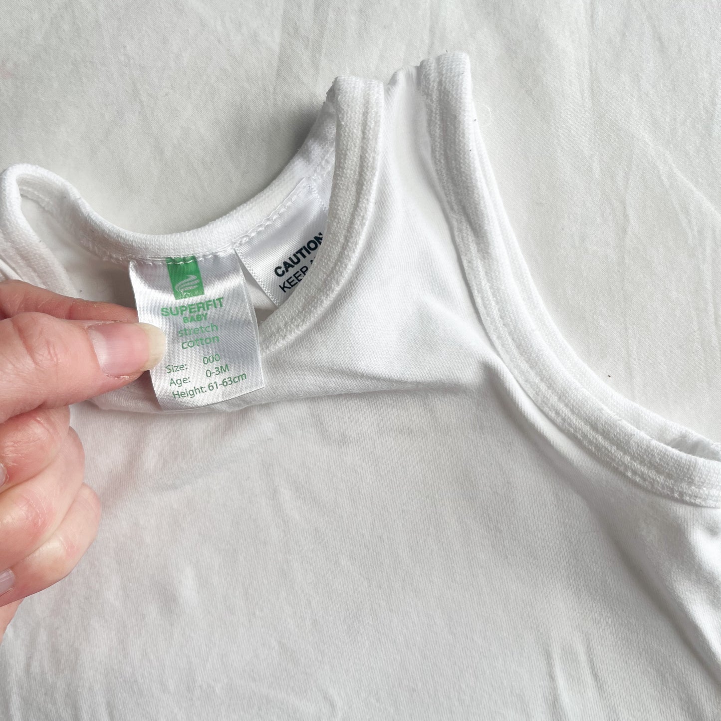 Superfit bodysuit, 0-3m