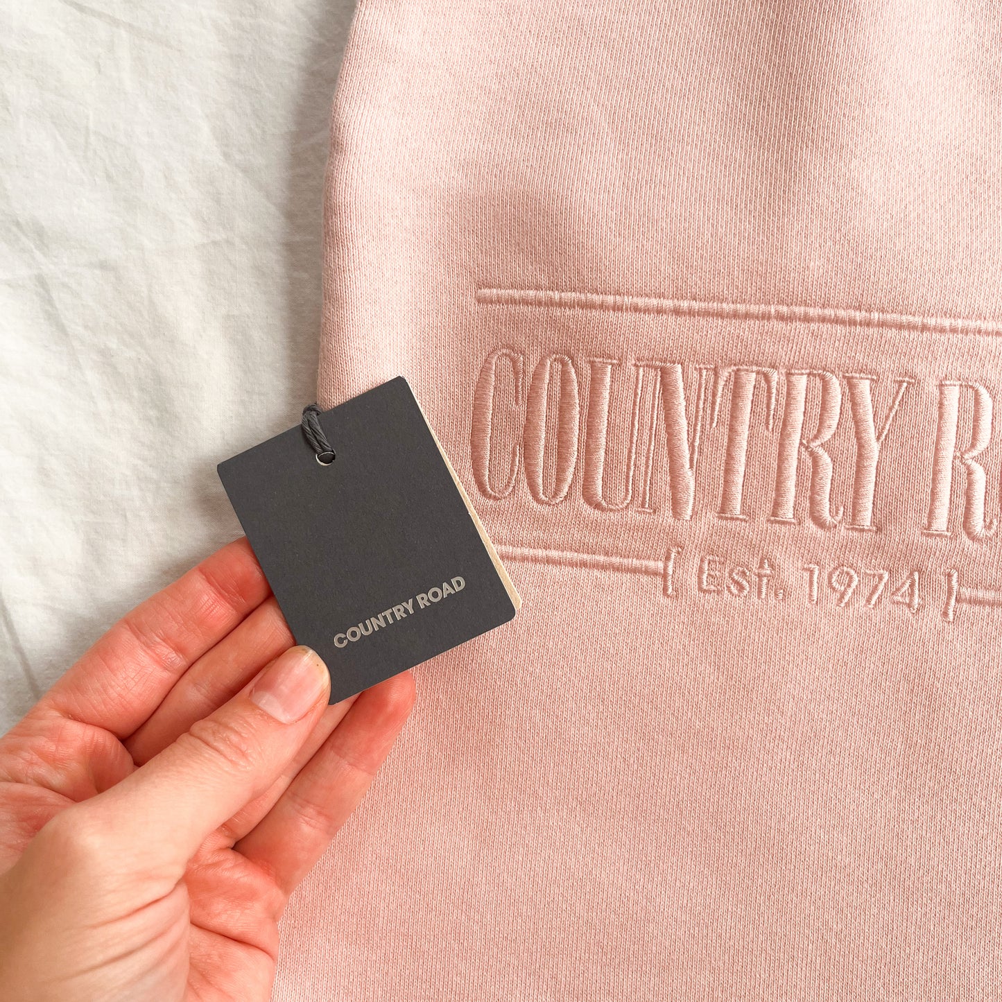 Country road hot water bottle cover