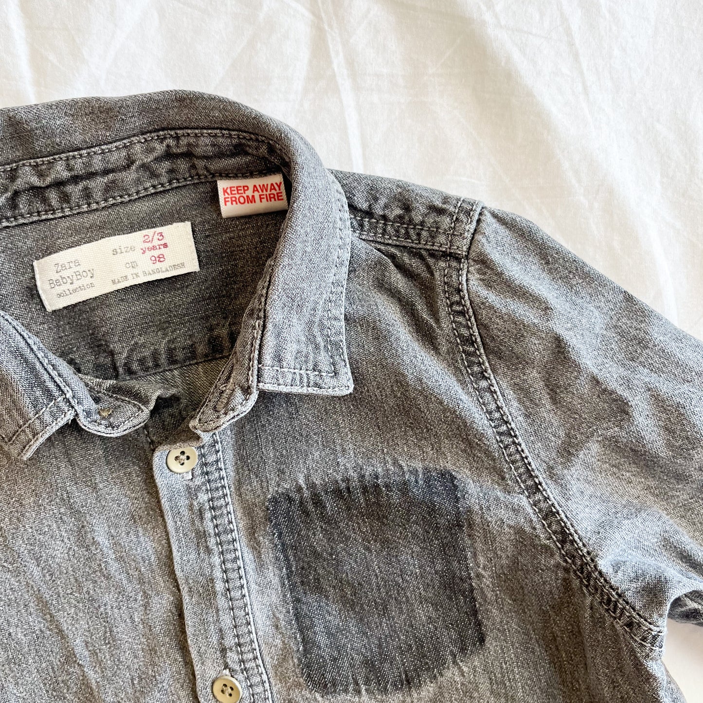 Zara shirt, size 2-3