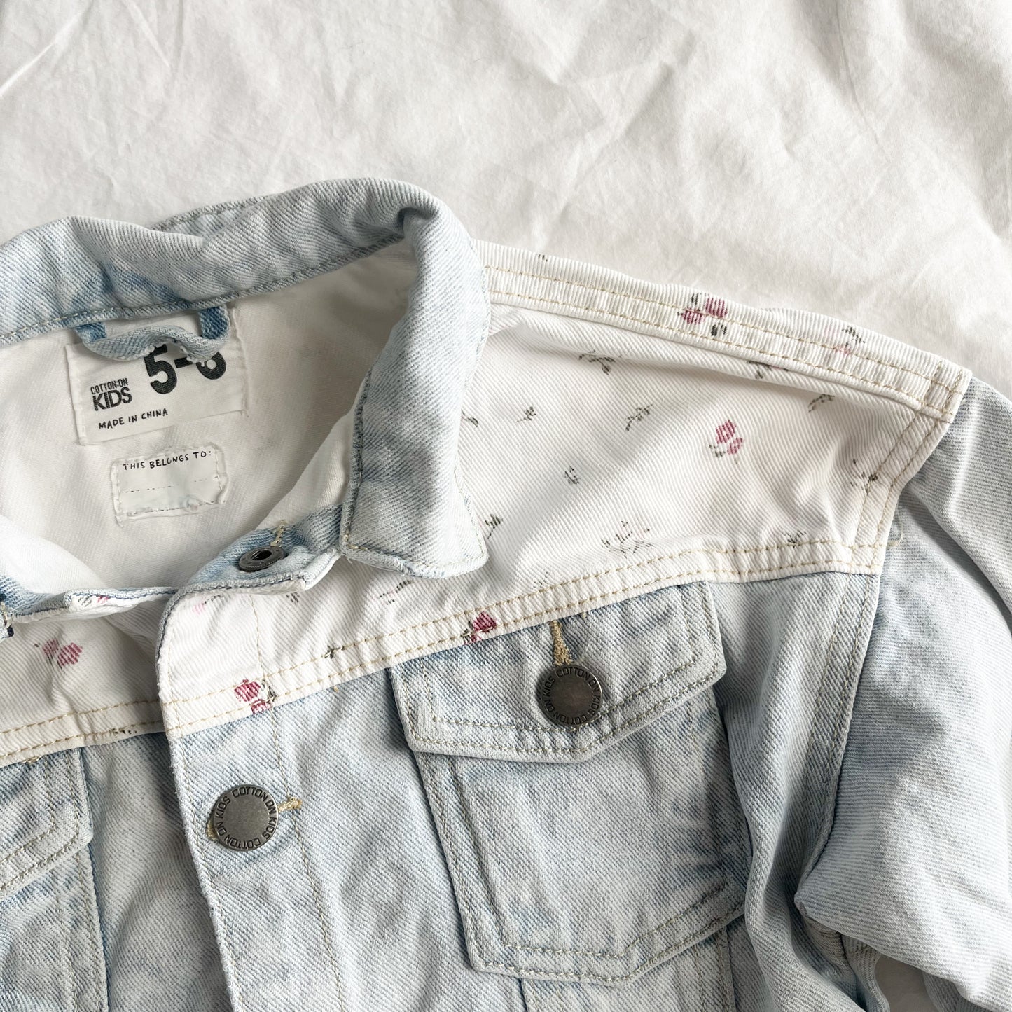Cotton on jacket, size 5-6