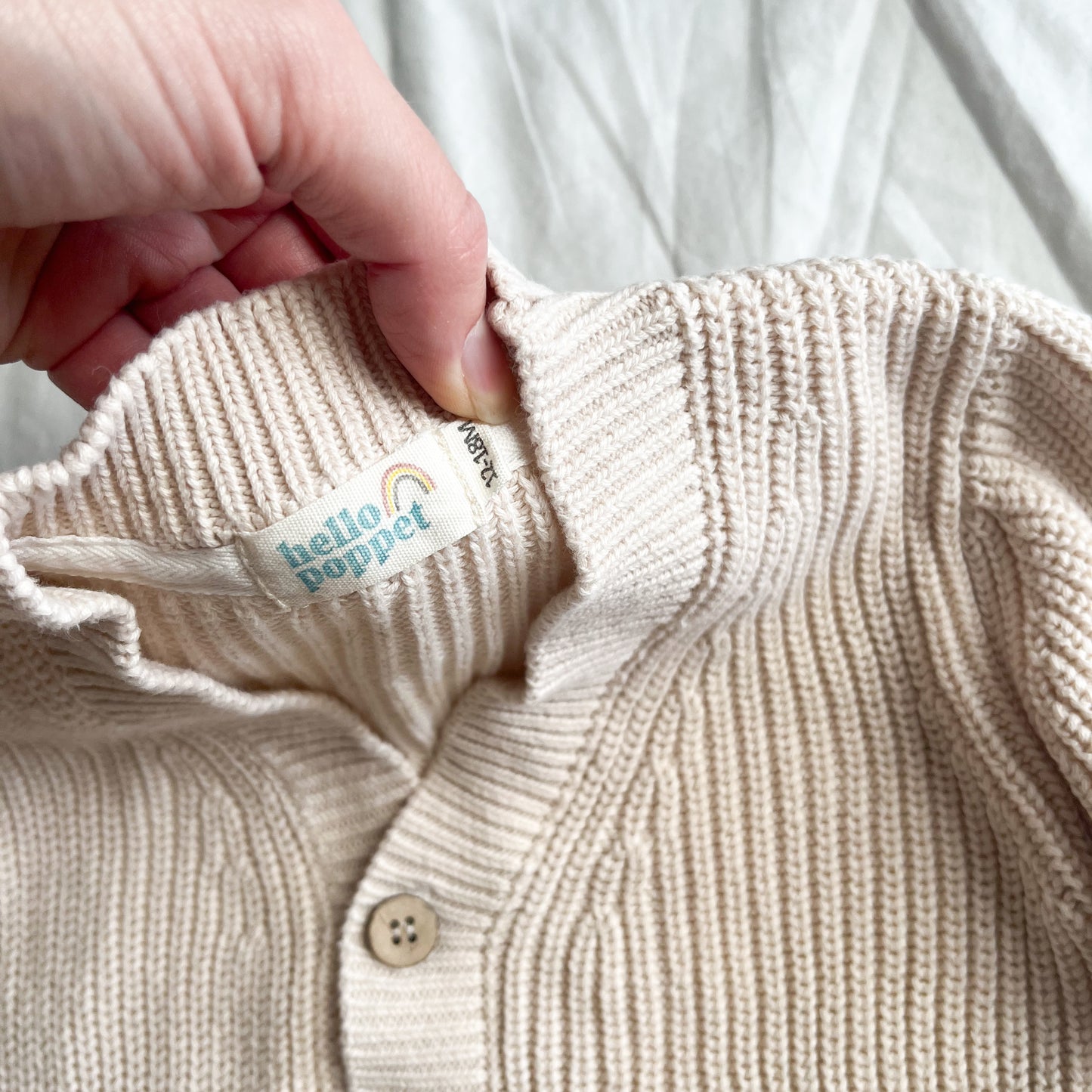 Hello poppet cardi, size 1