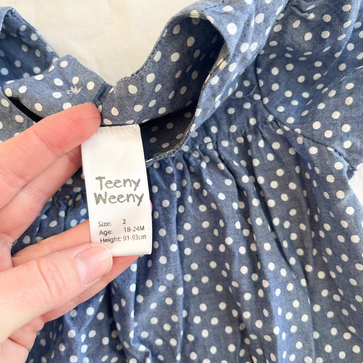 Teeny weeny dress, size 2