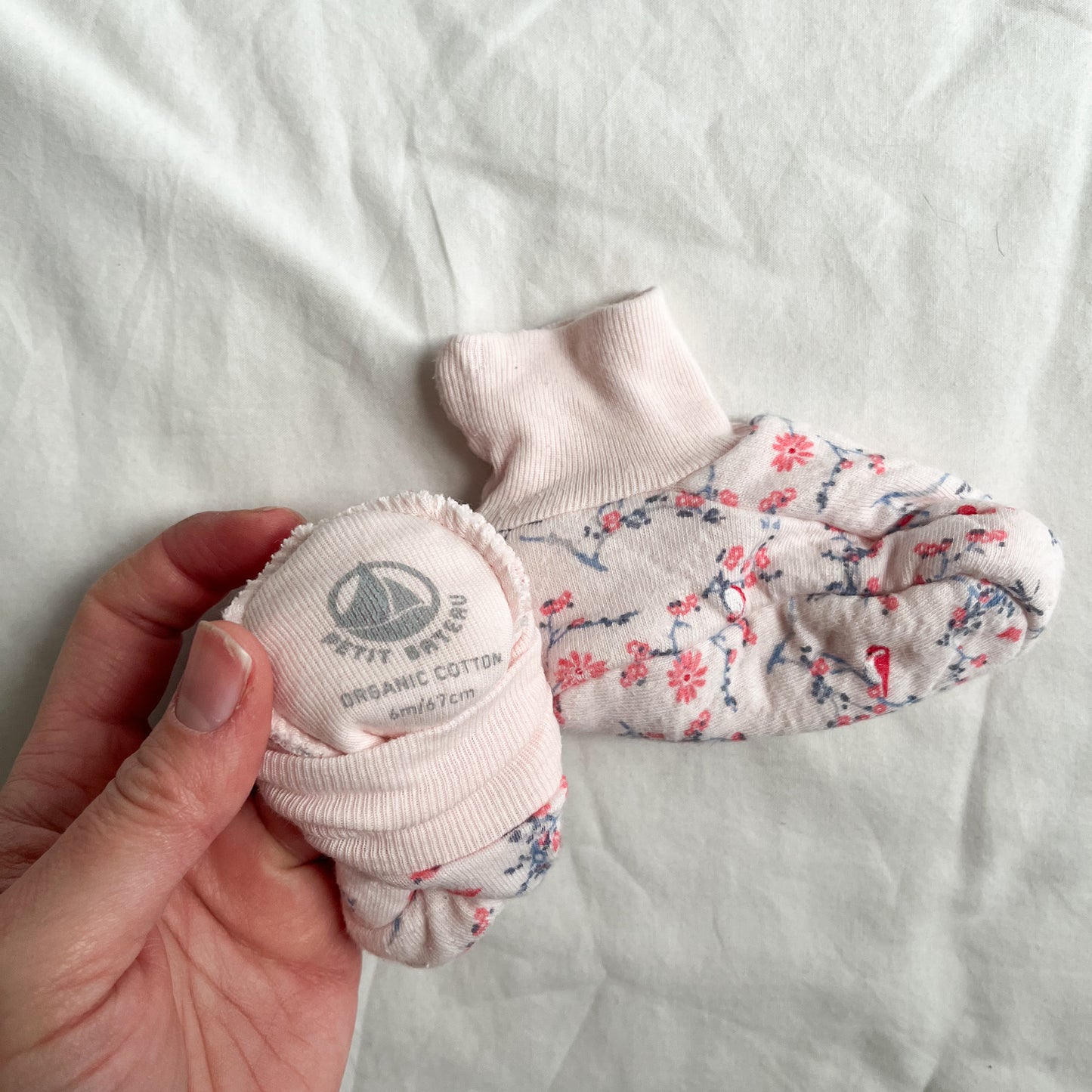Petit bateau booties, 6m
