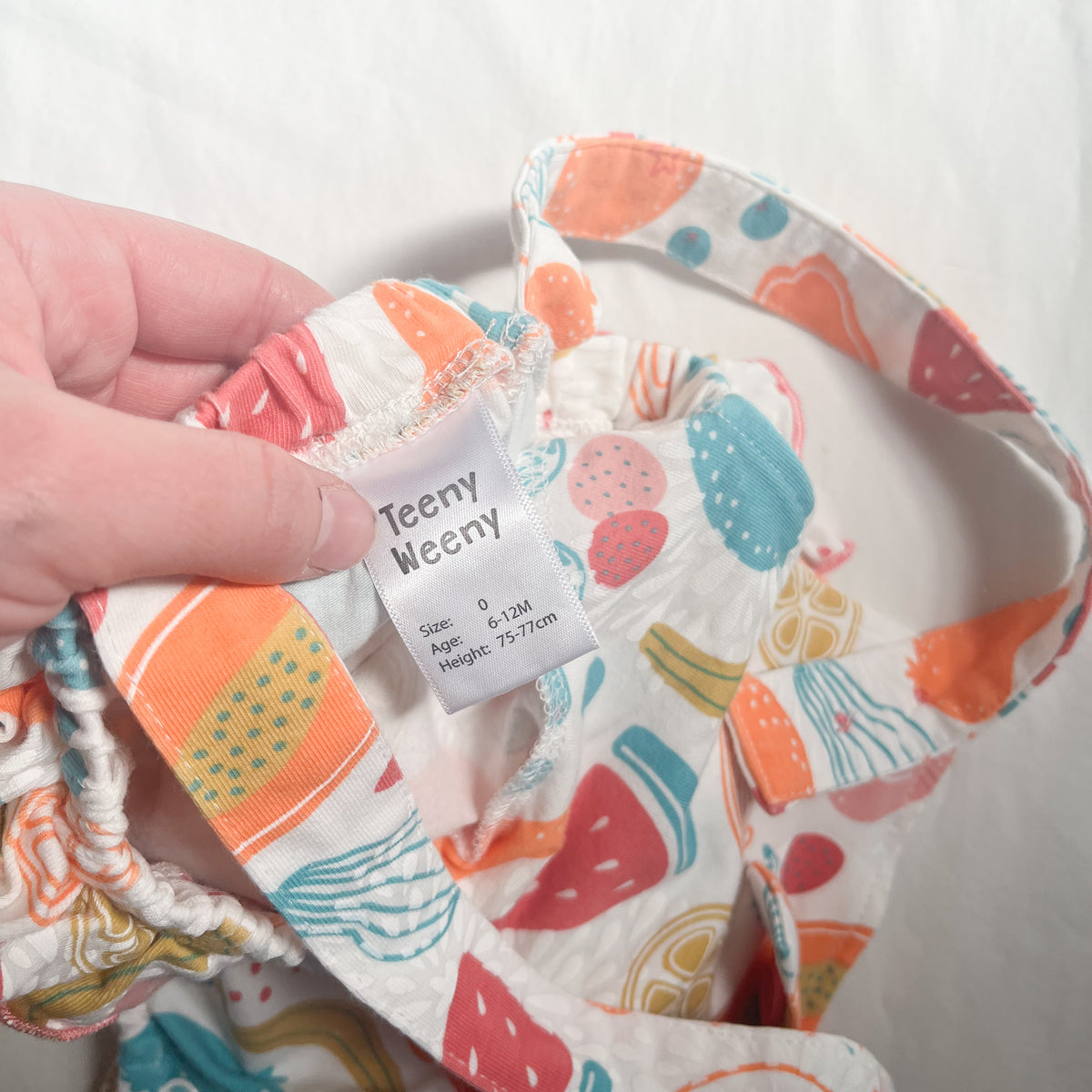 Teeny weeny romper, 6-12m