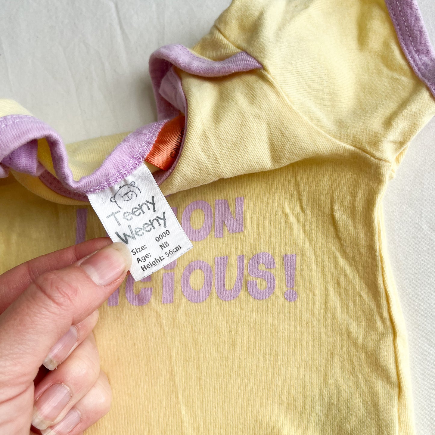 Teeny weeny bodysuit, NB