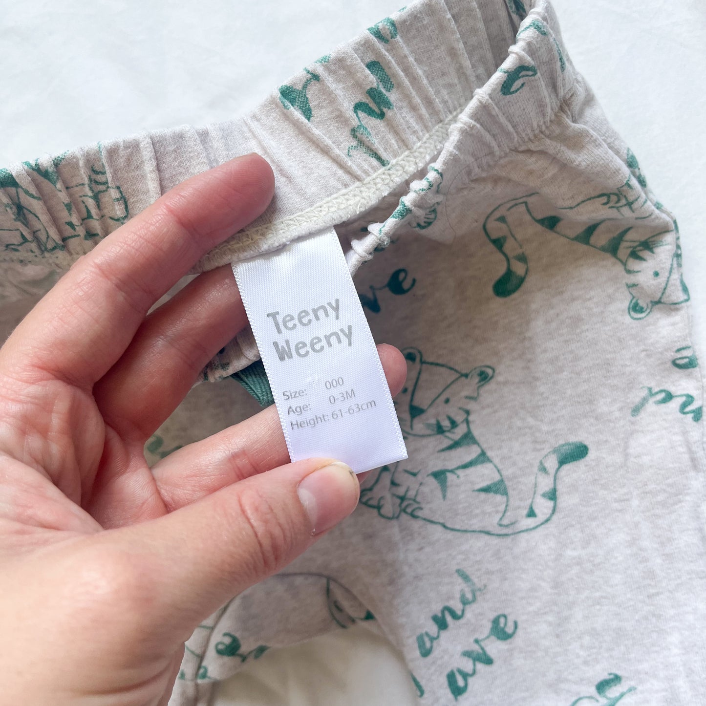 Teeny weeny pants, 0-3m
