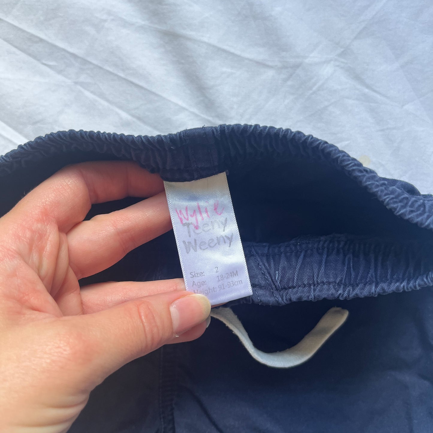 Teeny weeny short, size 2