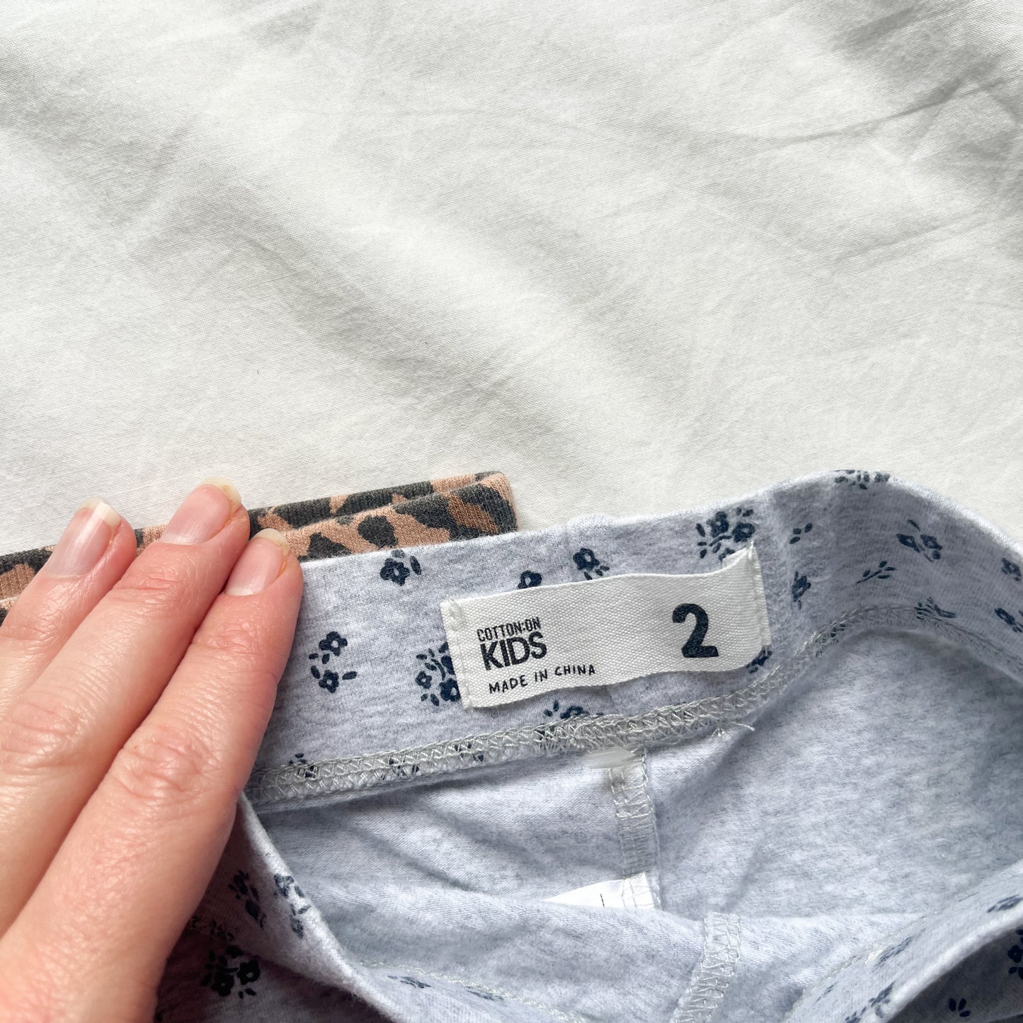 Cotton on bike shorts, size 2