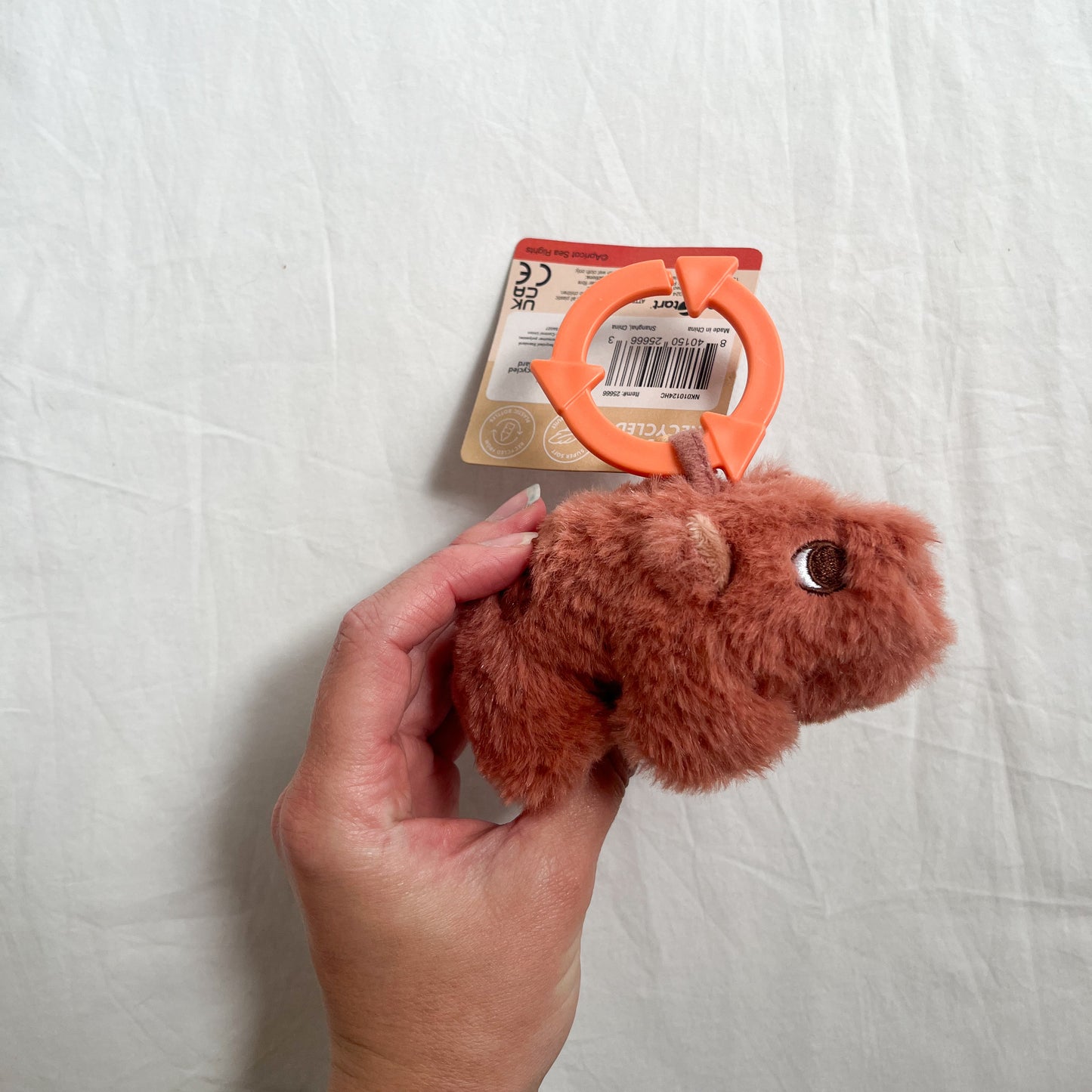 Emma Memma wombat bag tag