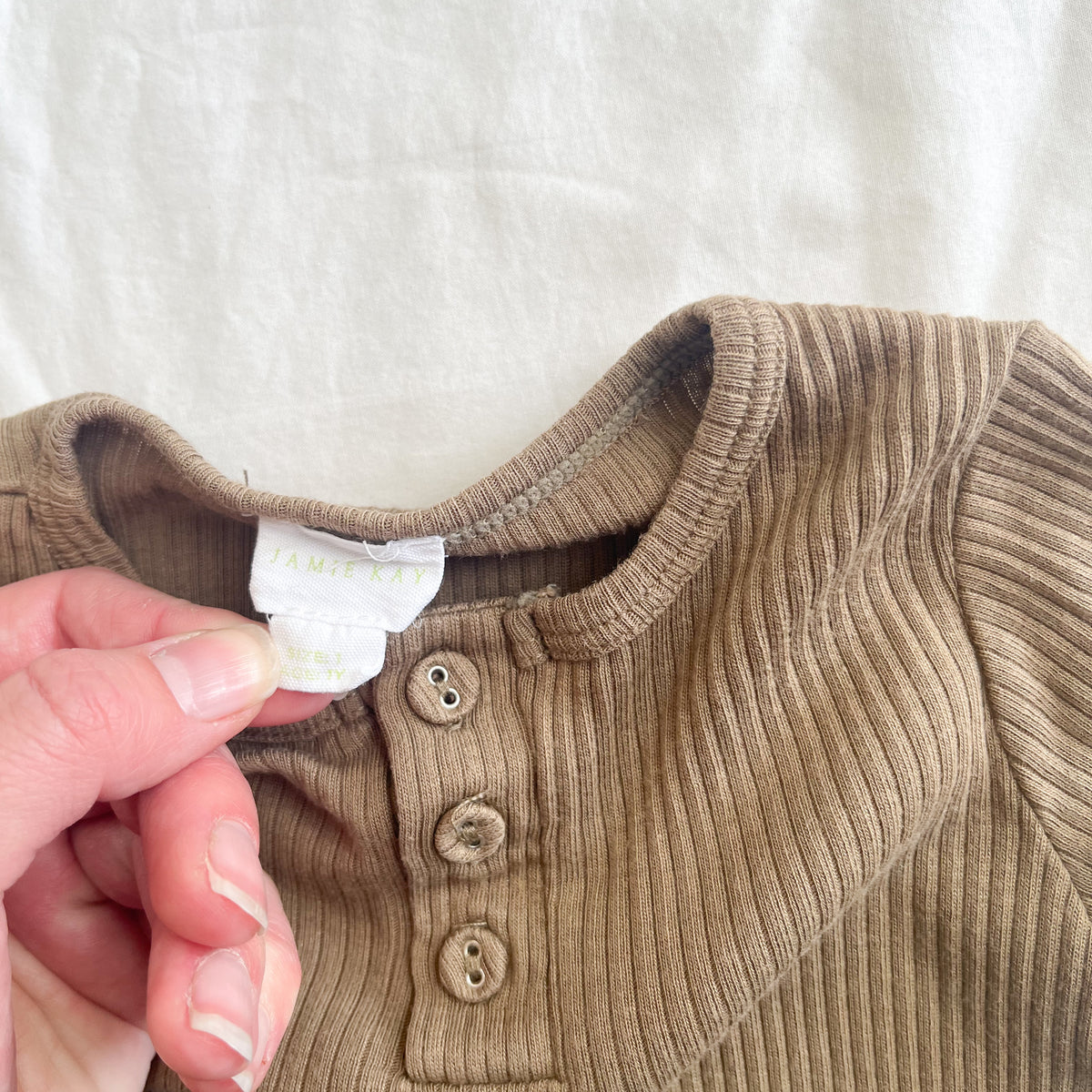 Jaime Kay tee, size 1