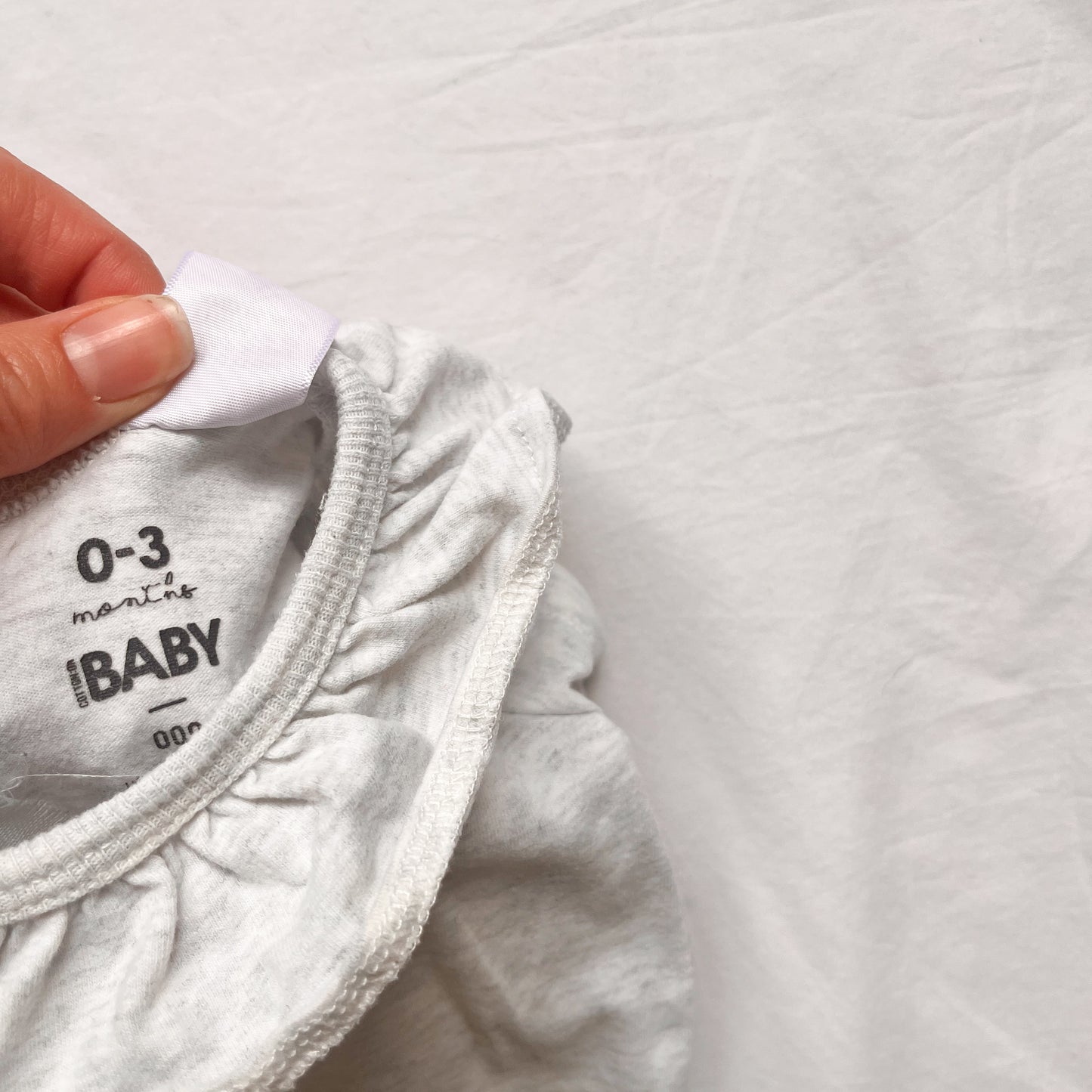 Cotton on baby bodysuit, 0-3m