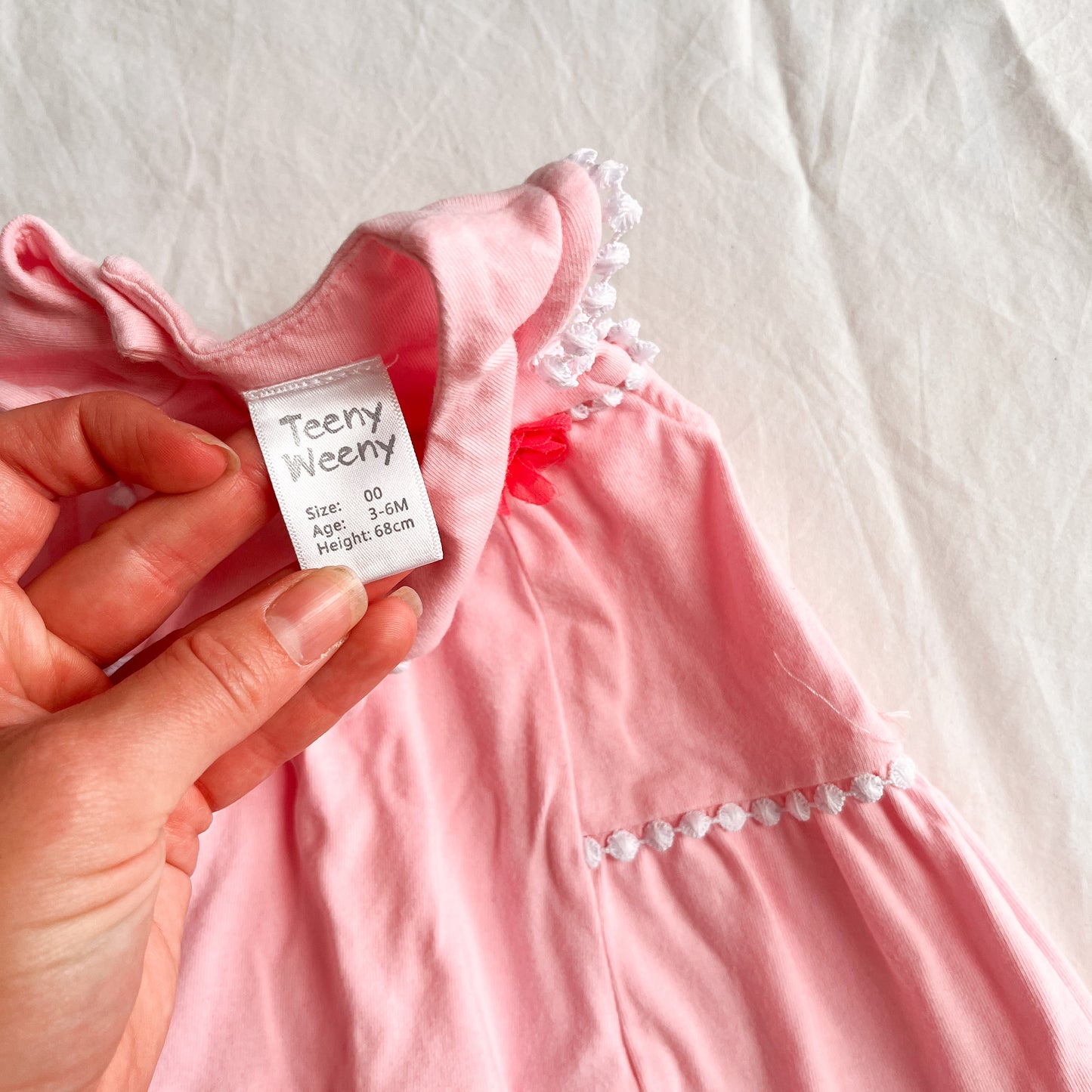 Teeny weeny dress, 3-6m