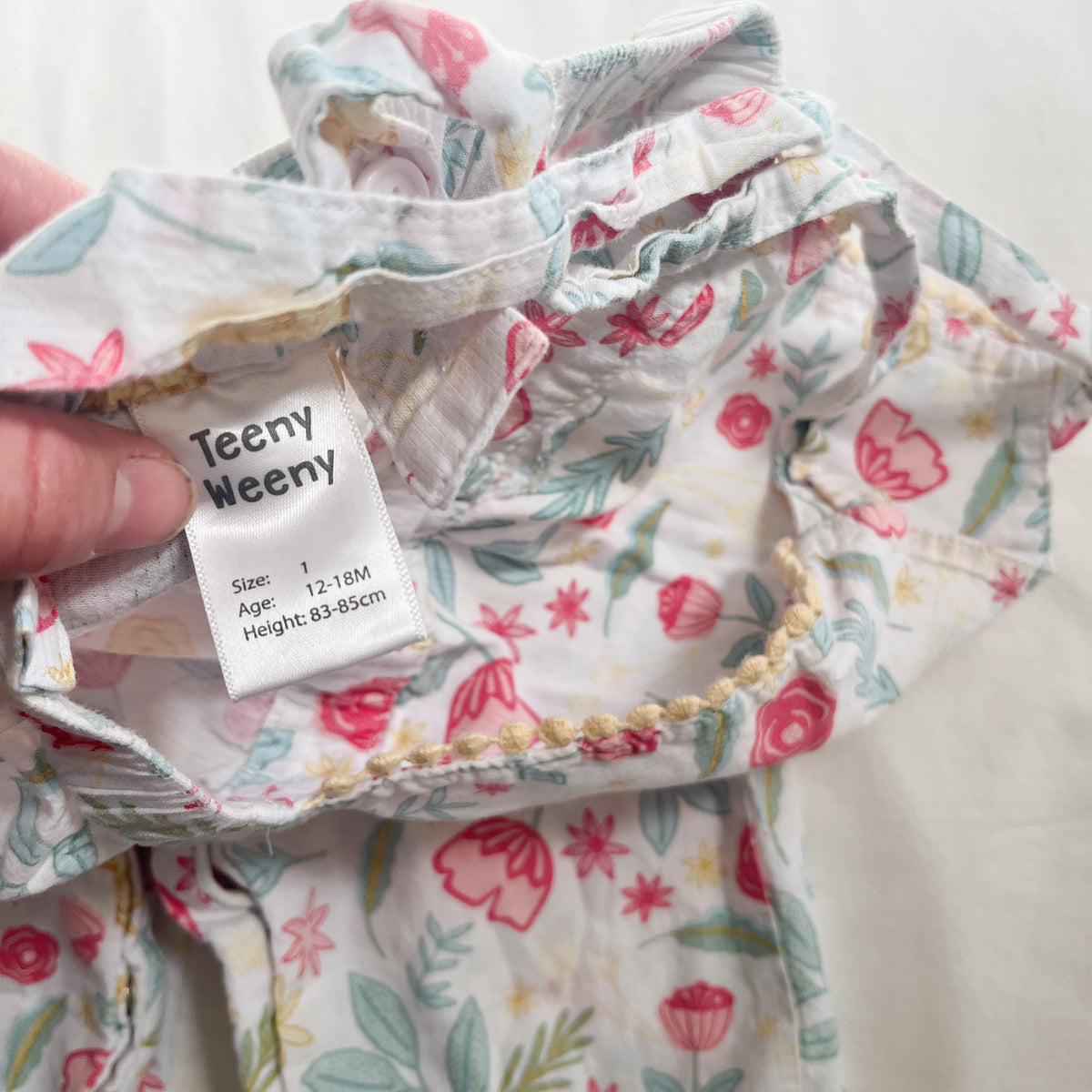 Teeny Weeny overalls, size 1