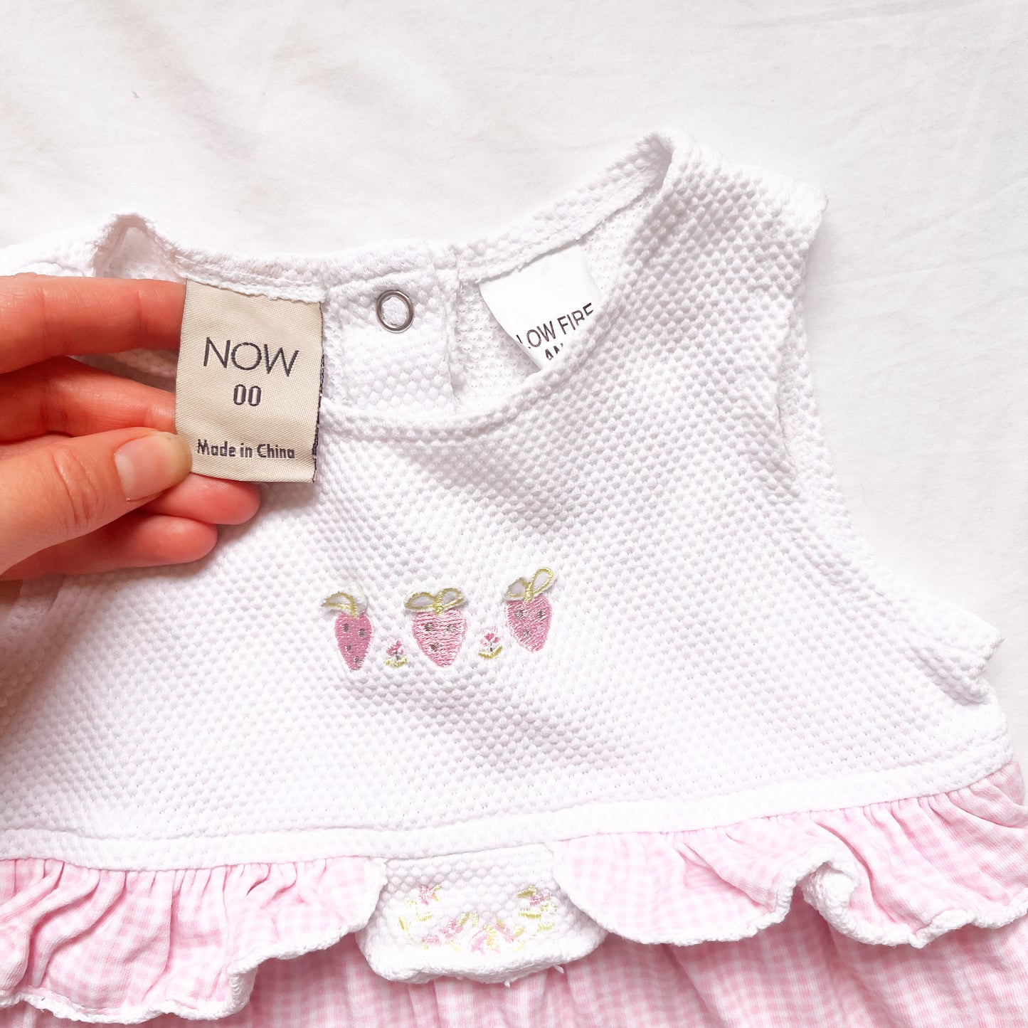 Vintage Now romper, 3-6m