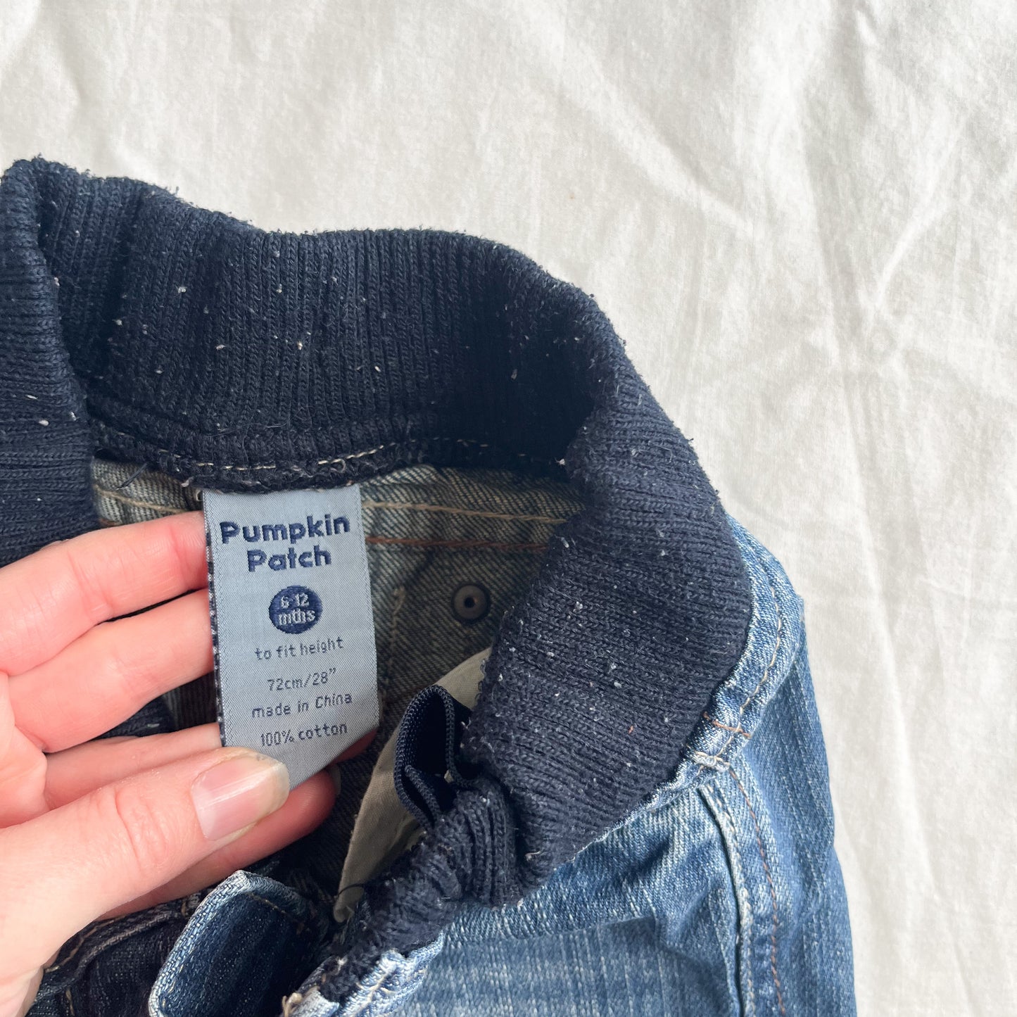 Vintage Pumpkin patch jeans, 6-12m