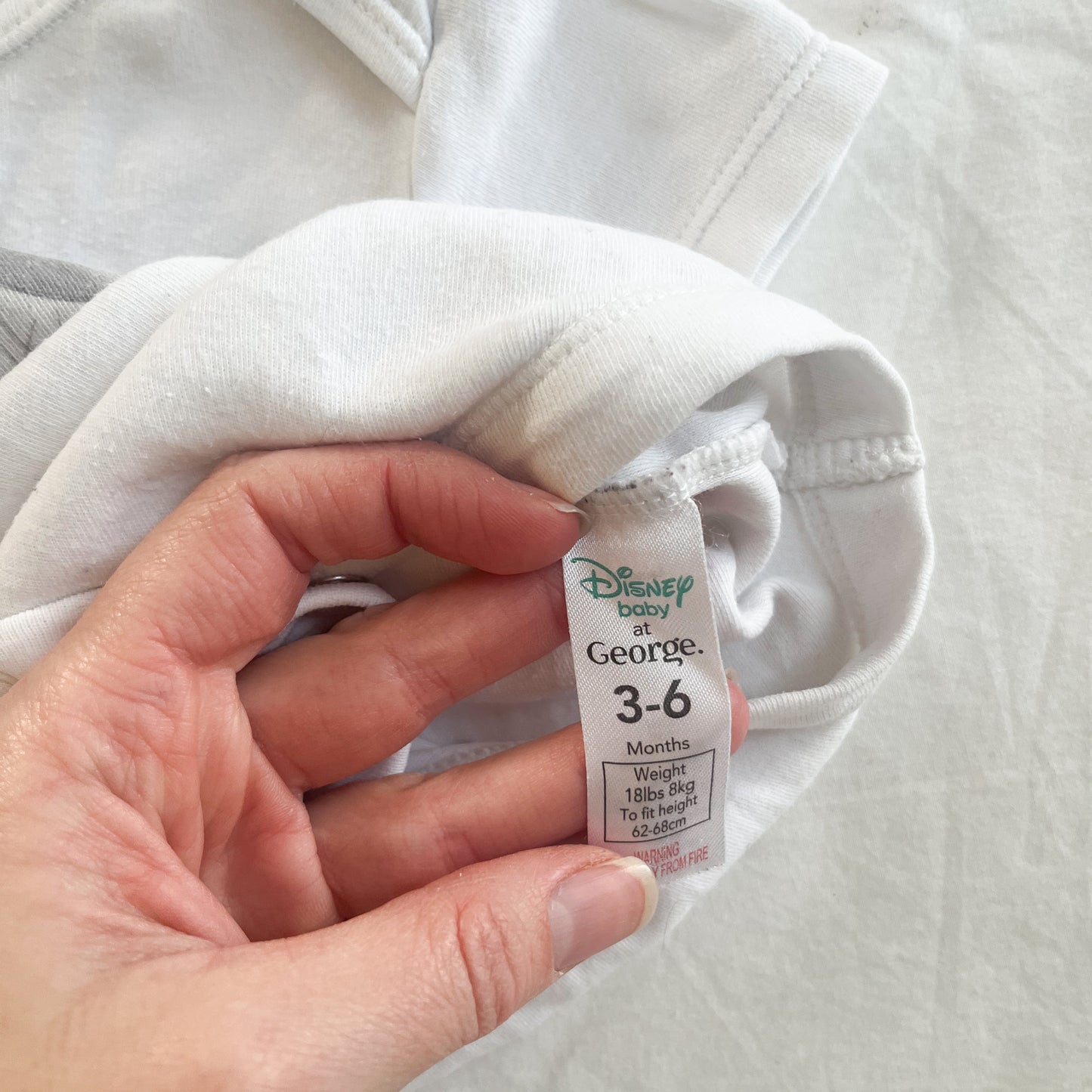 Dumbo bodysuit, 3-6m