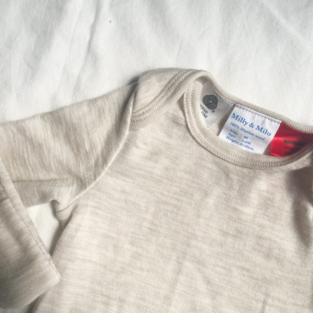 Milly & Milo merino sleep dress, 3-6m
