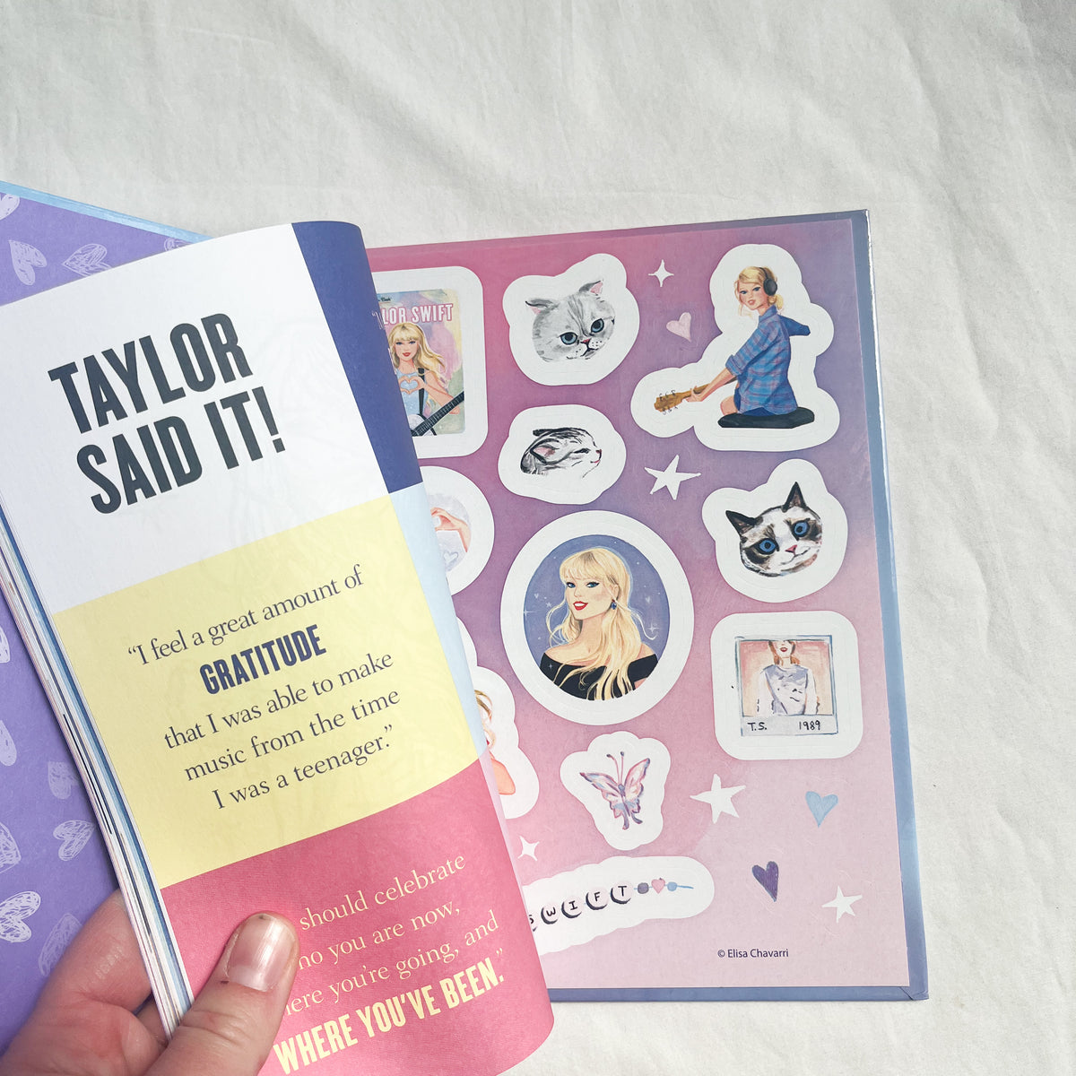 Taylor swift book, medium