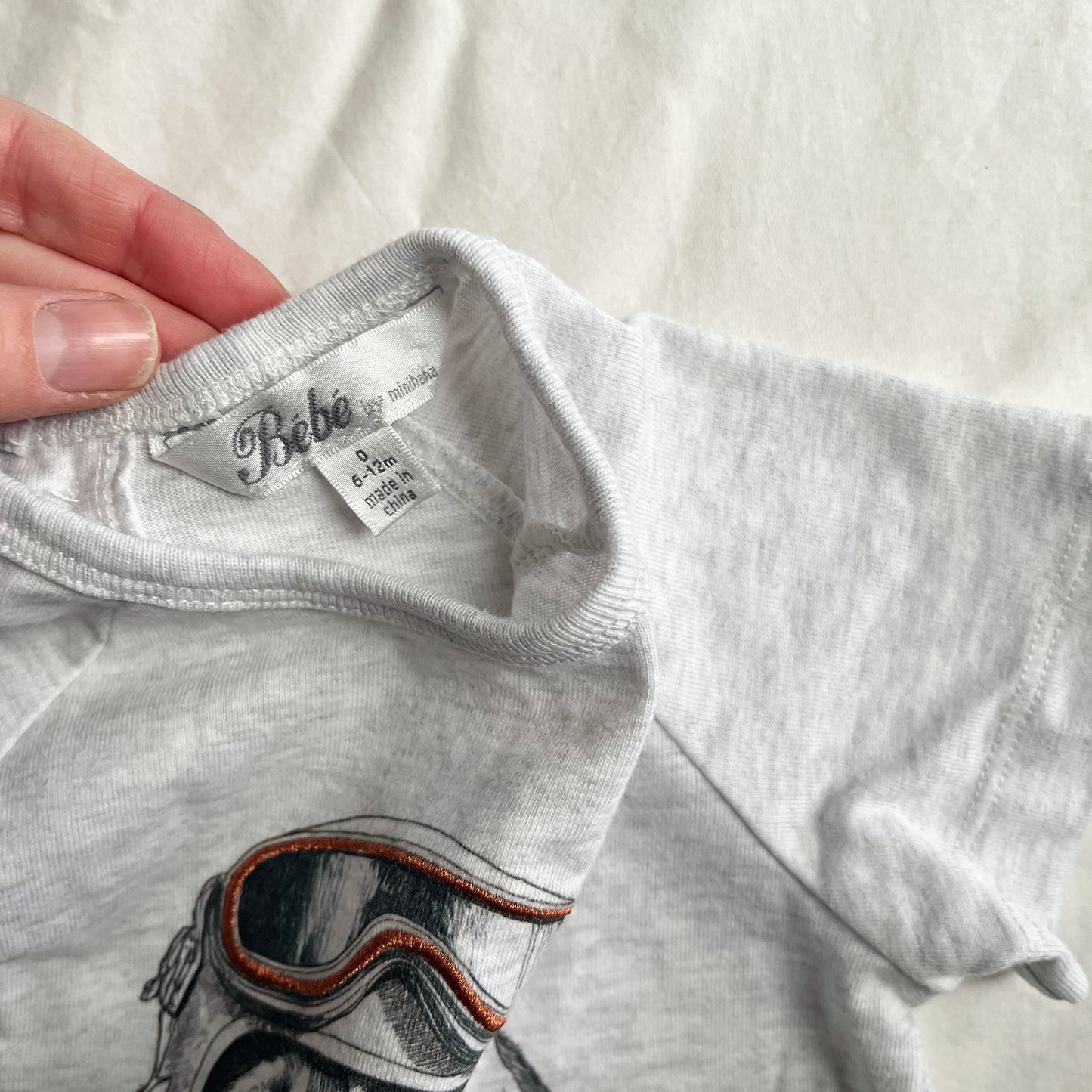 Bebe by minihana tee, 6-12m