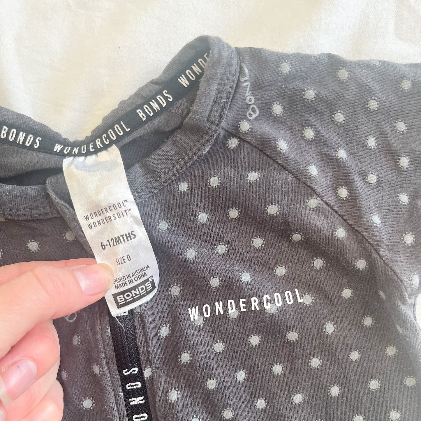 Bonds wondersuit romper, 6-12m