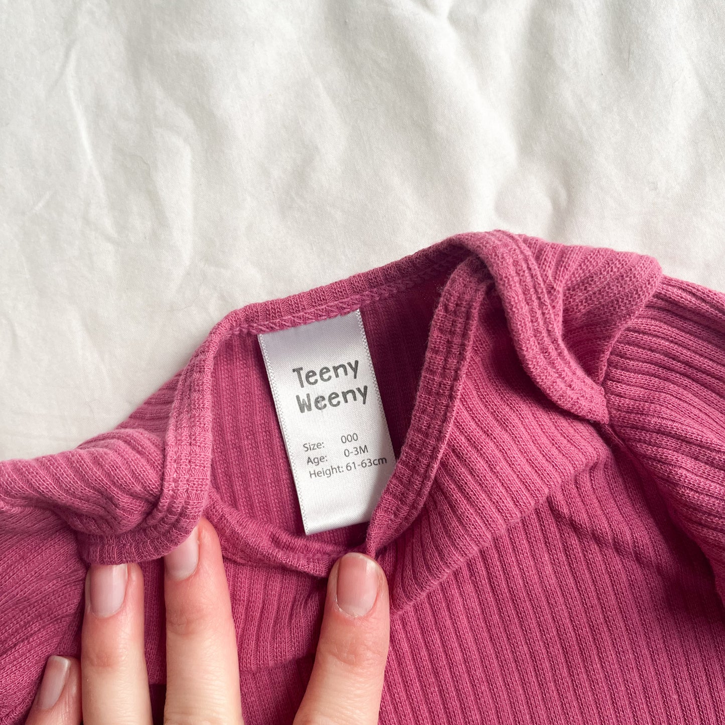 Teeny weeny bodysuit, 0-3m