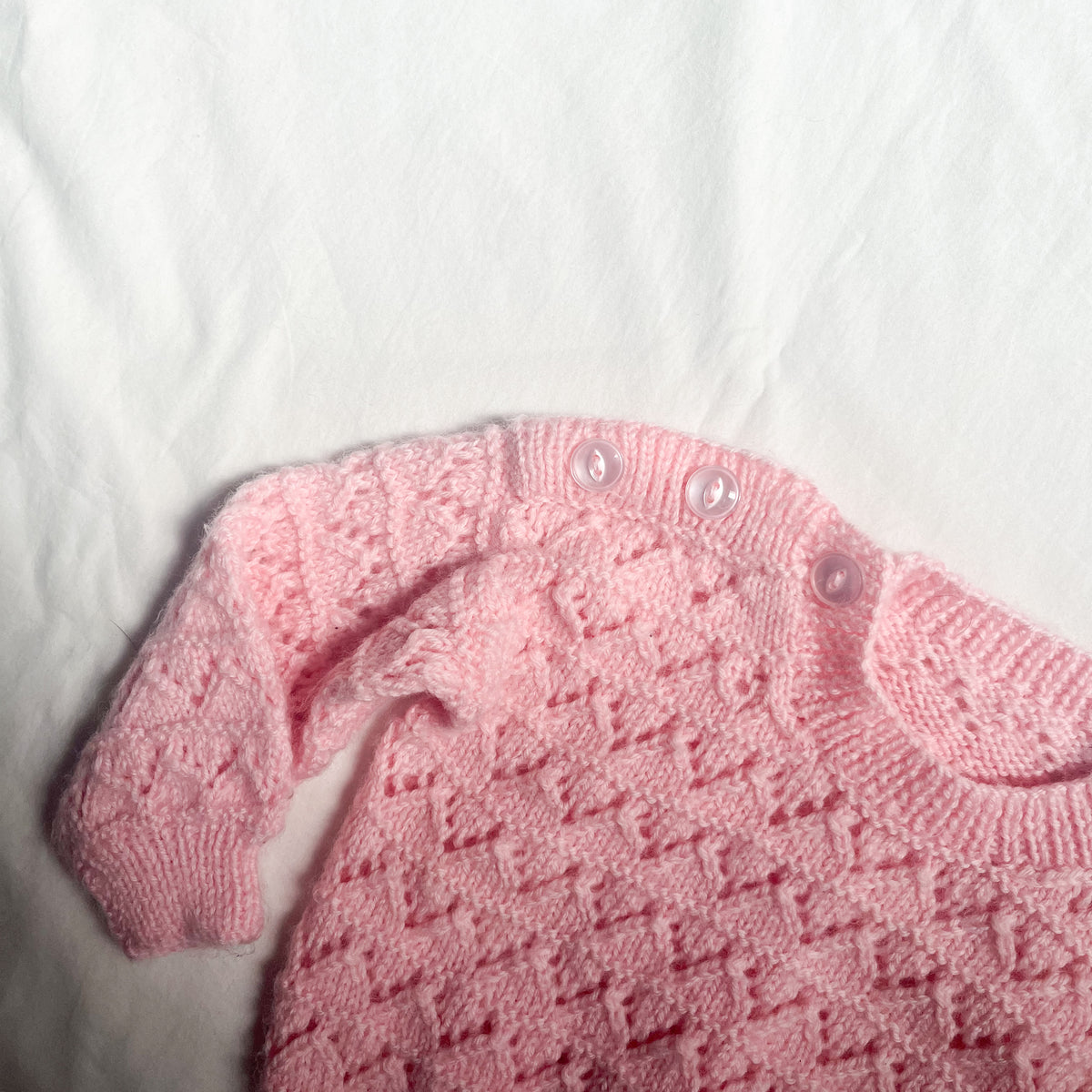 Hand knit jumper, 0-3m