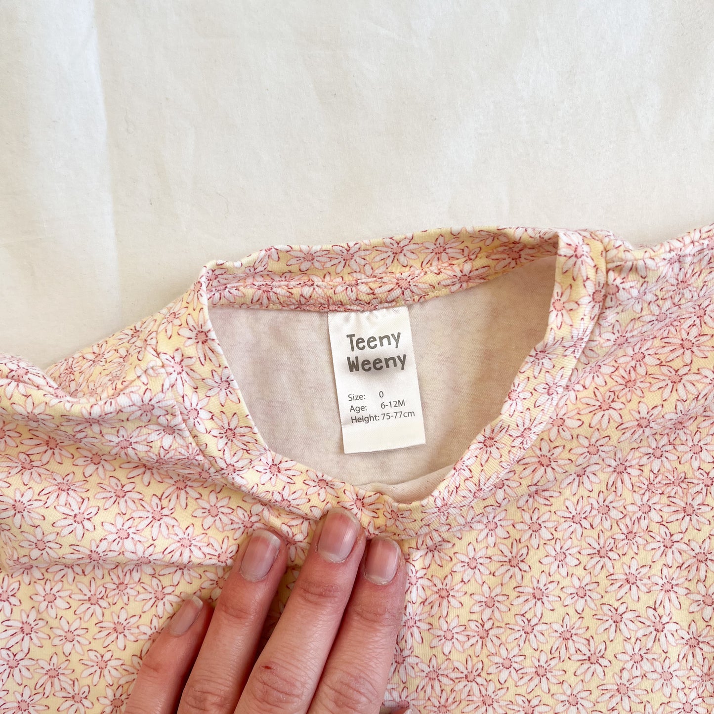 Teeny weeny dress, 6-12m