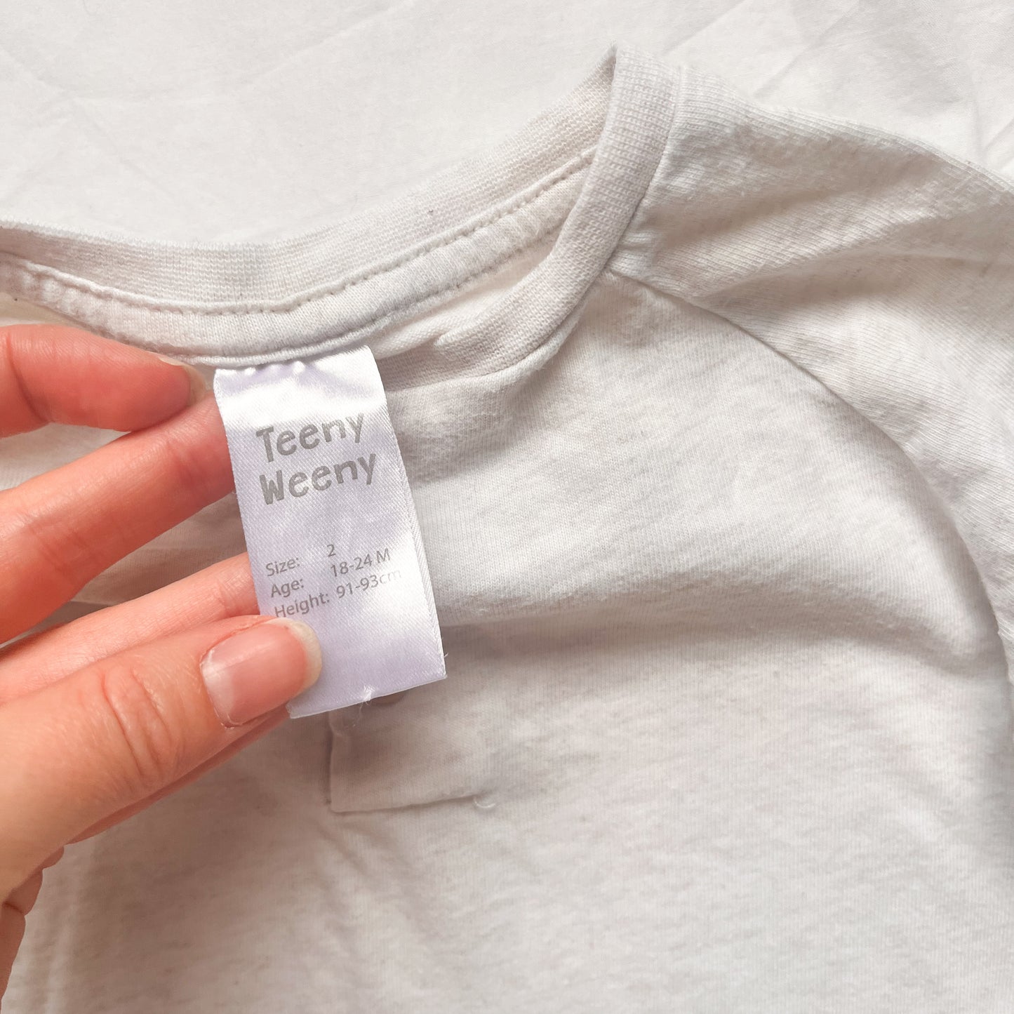 Teeny weeny top, size 2
