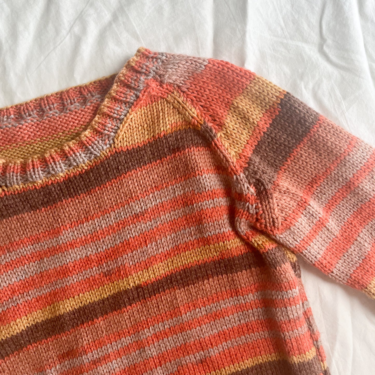 Hand knit jumper, aprox size 6