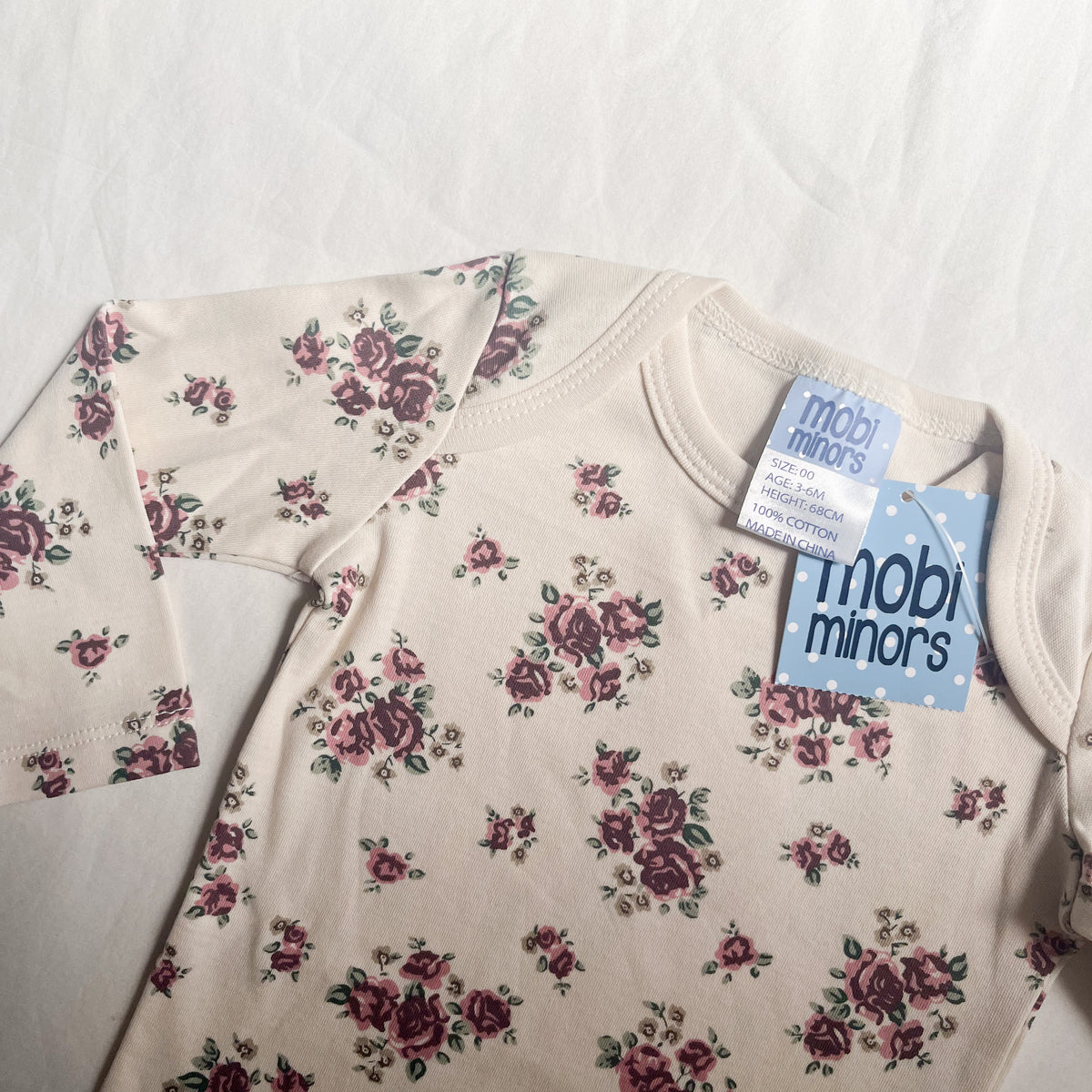 Mobi minors bodysuit, 3-6m