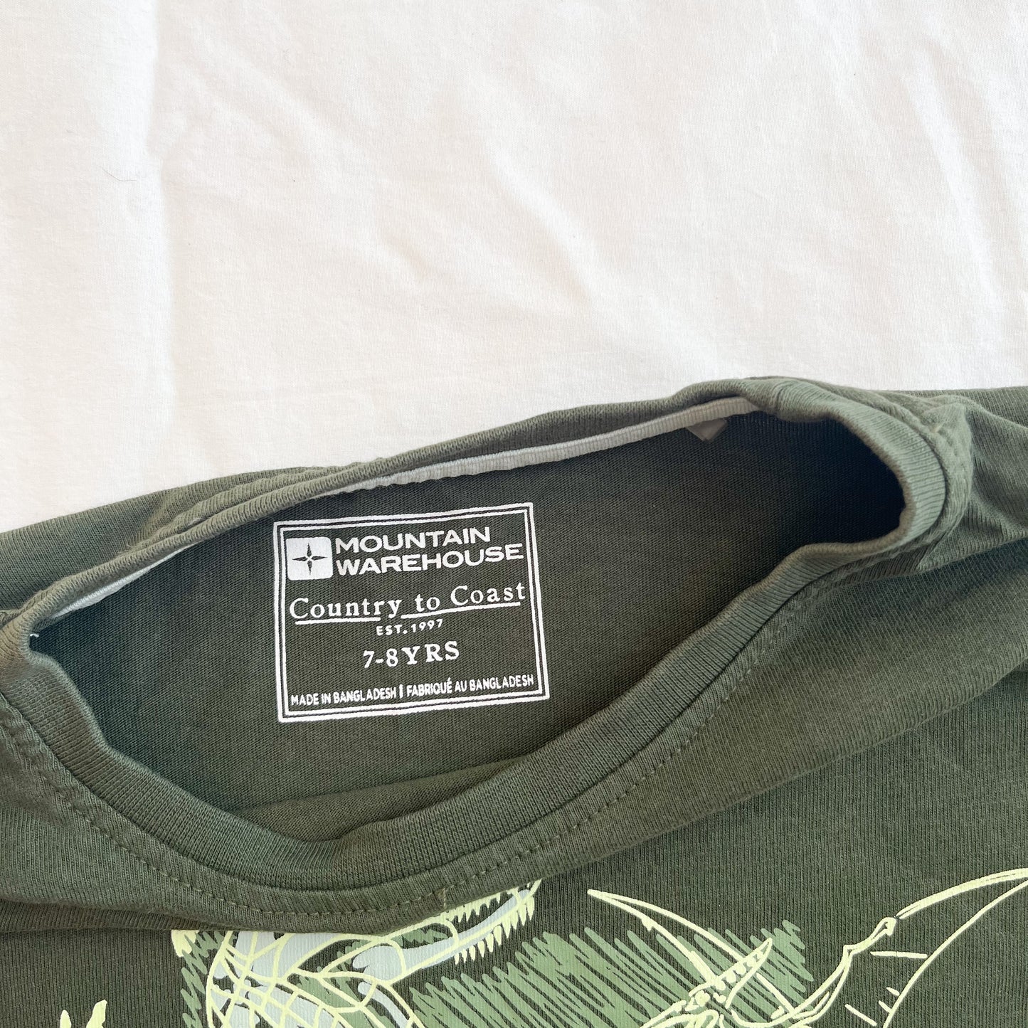 Mountain warehouse tee, 7-8yrs