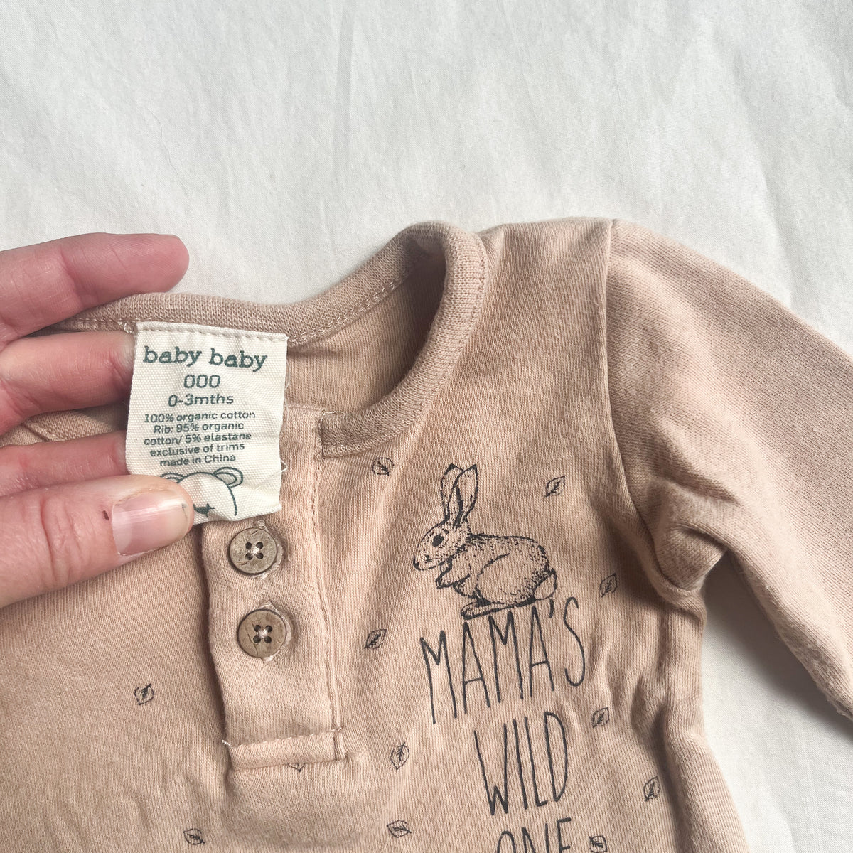Baby baby bodysuit, 0-3m