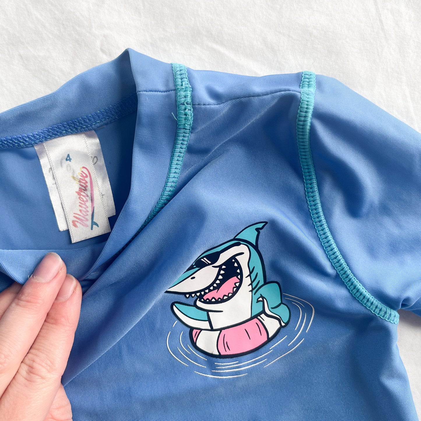 Wave tribe rashie, size 4 (more like a 3)