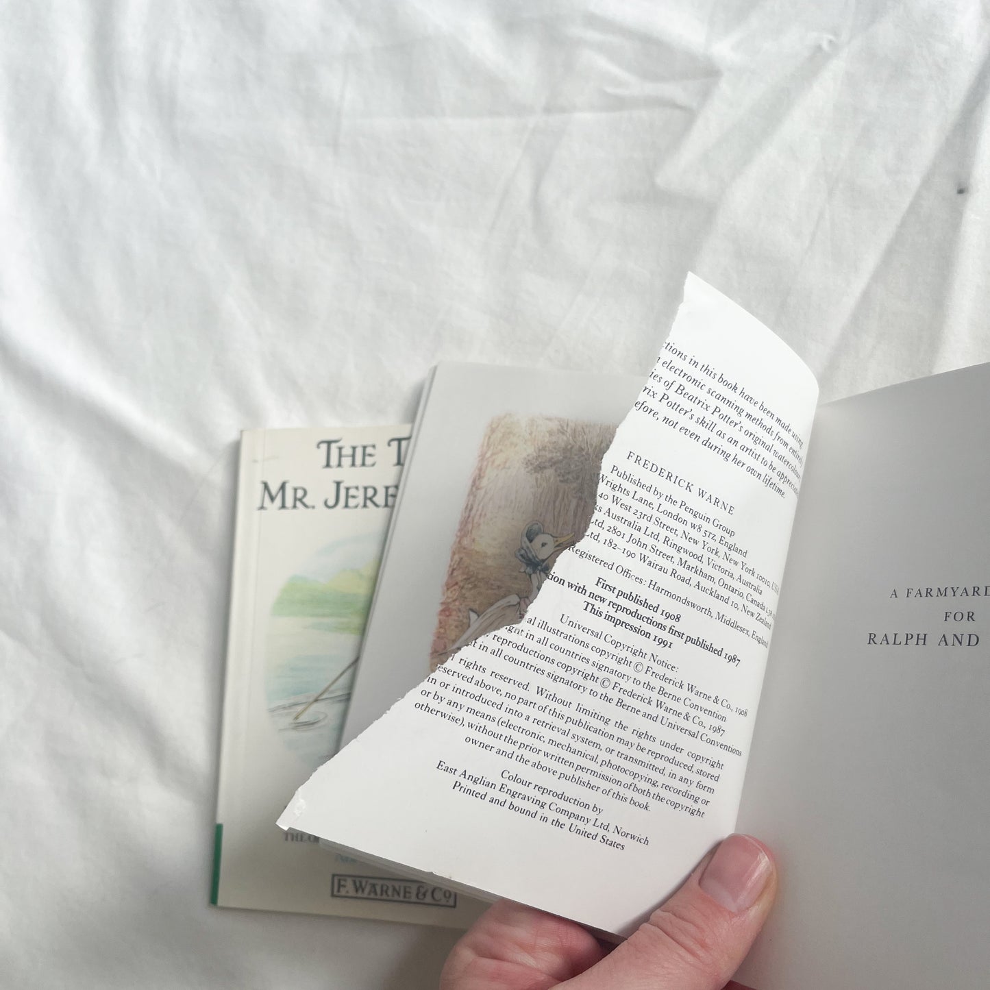 BP Beatrix potter books, small (1 flaw)