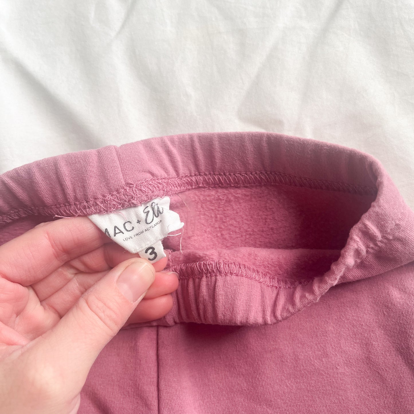Mac & Ellie fleece tight, size 3